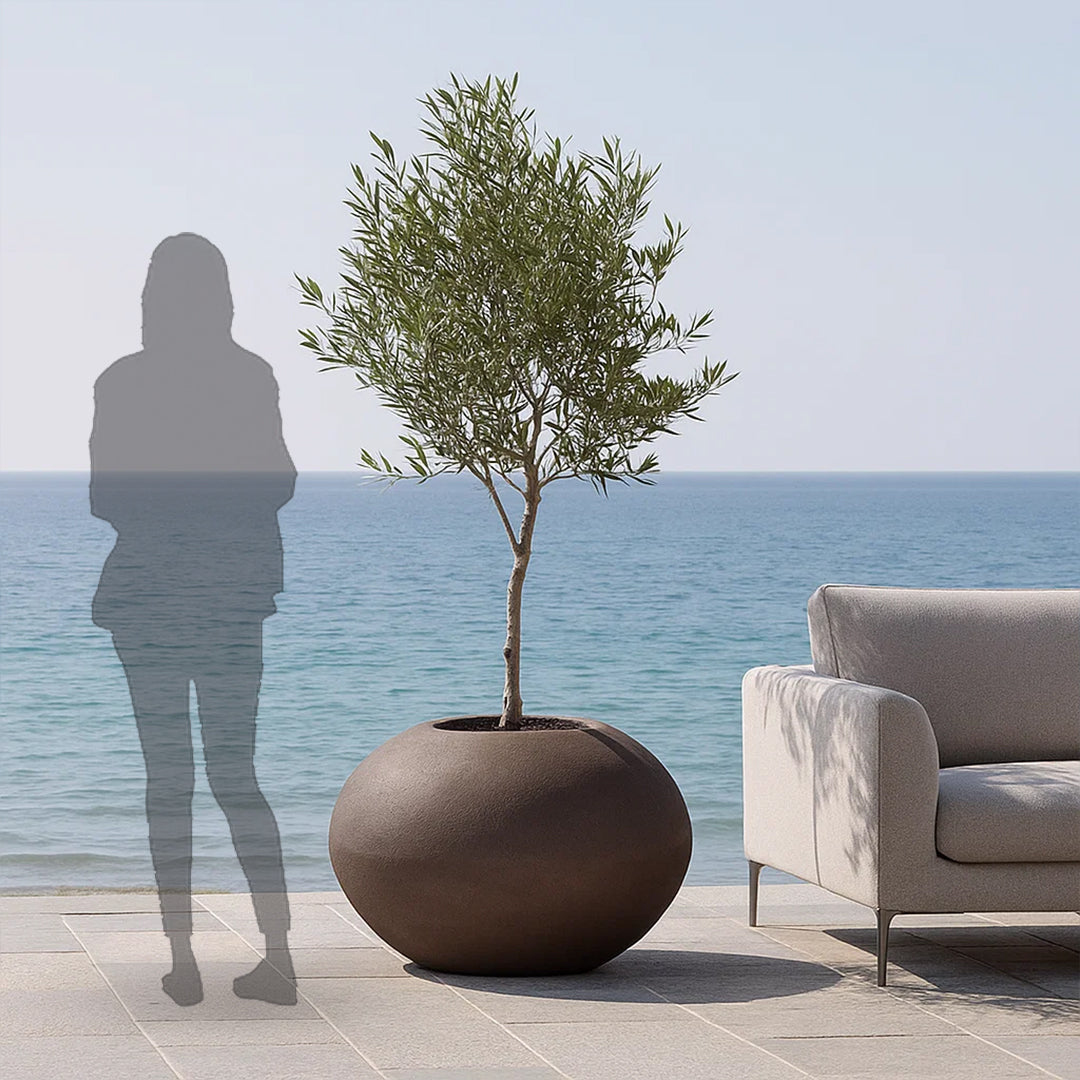 Coffee Brown Planter Box XK-4083B COFFEE B - Planter Boxes - ebarza Furniture UAE | Shop Modern Furniture in Abu Dhabi & Dubai - مفروشات ايبازرا في الامارات | تسوق اثاث عصري وديكورات مميزة في دبي وابوظبي