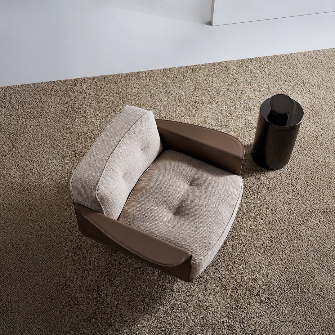 Avenor Armchair D-LC091/SF091 - Armchairs - ebarza Furniture UAE | Shop Modern Furniture in Abu Dhabi & Dubai - مفروشات ايبازرا في الامارات | تسوق اثاث عصري وديكورات مميزة في دبي وابوظبي