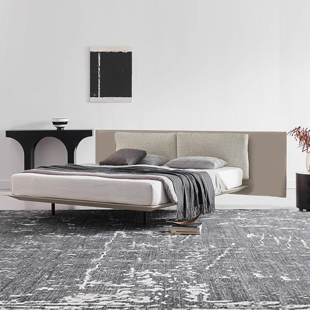 Suspended Queen Size Bedstead - B018 - Bedsteads - ebarza Furniture UAE | Shop Modern Furniture in Abu Dhabi & Dubai - مفروشات ايبازرا في الامارات | تسوق اثاث عصري وديكورات مميزة في دبي وابوظبي