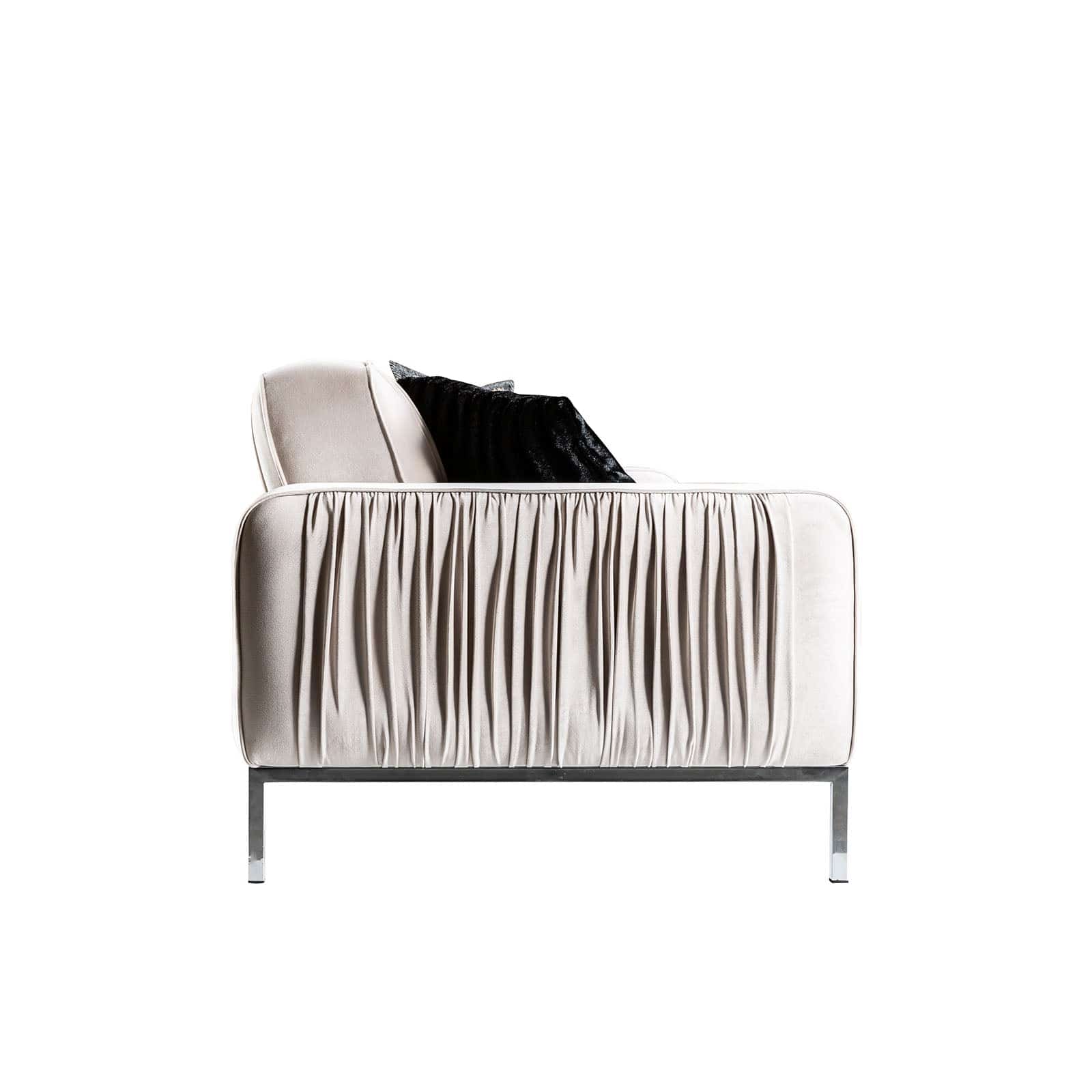 Beretta Beige Sofa Beige001 - Sofas - ebarza Furniture UAE | Shop Modern Furniture in Abu Dhabi & Dubai - مفروشات ايبازرا في الامارات | تسوق اثاث عصري وديكورات مميزة في دبي وابوظبي