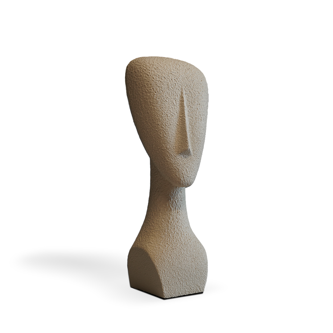 Table SCULPTURE - HTD-CML15009-1-Beige - Home Decor Figurines - ebarza Furniture UAE | Shop Modern Furniture in Abu Dhabi & Dubai - مفروشات ايبازرا في الامارات | تسوق اثاث عصري وديكورات مميزة في دبي وابوظبي