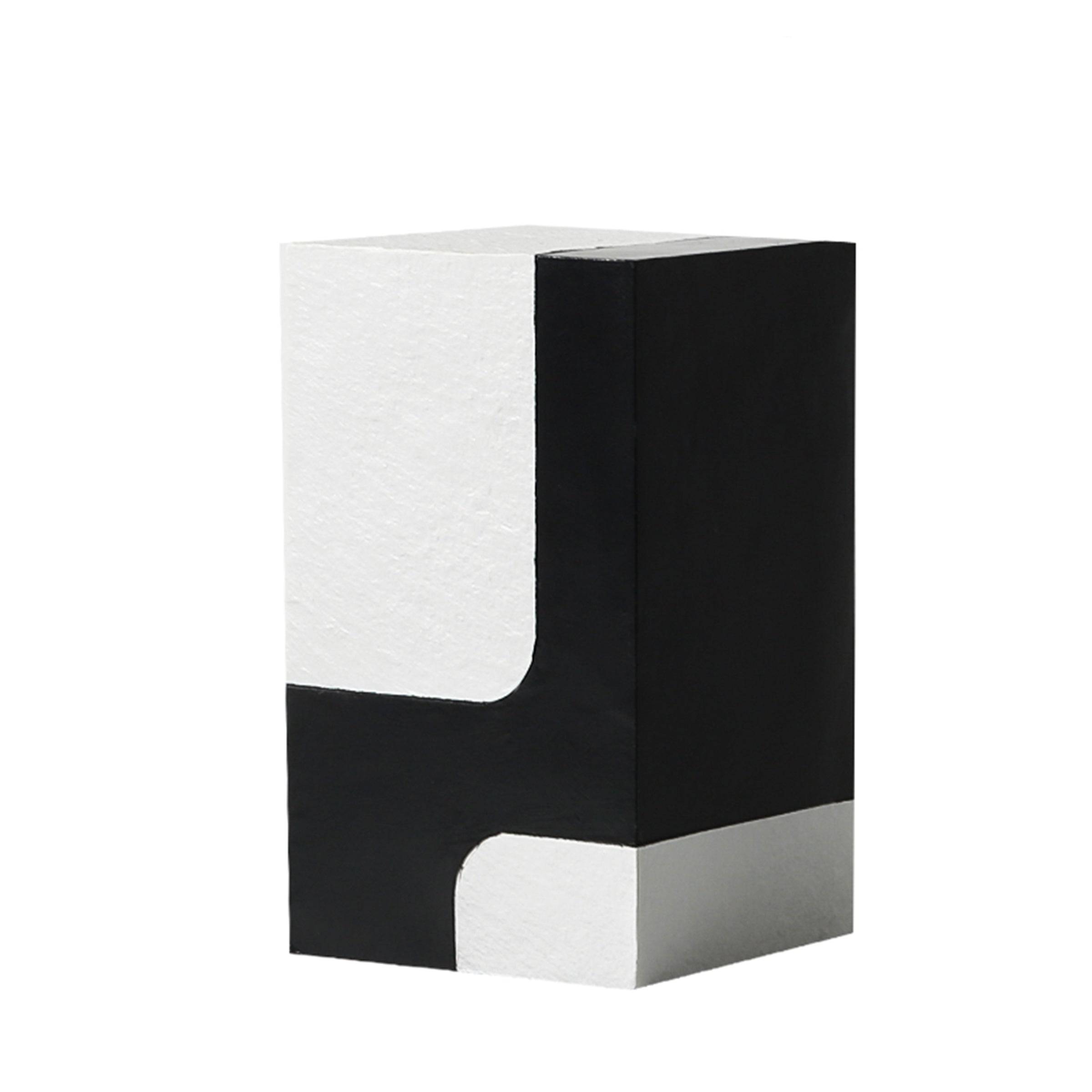 Black And White Stone Block B Fc-Sz21108B - Home Decor Figurines - ebarza Furniture UAE | Shop Modern Furniture in Abu Dhabi & Dubai - مفروشات ايبازرا في الامارات | تسوق اثاث عصري وديكورات مميزة في دبي وابوظبي