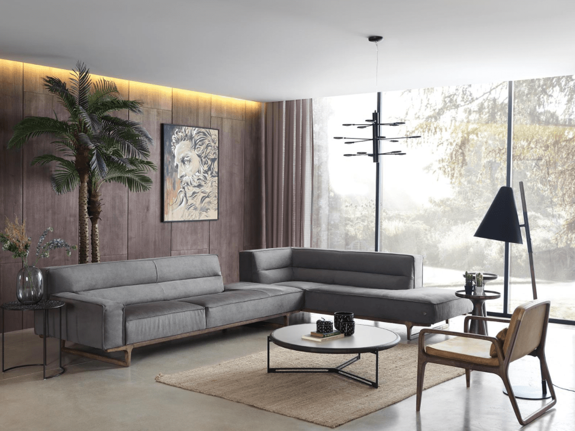 Bolero L Shape Sofa Bol Lx1-Normal - Sofas - ebarza Furniture UAE | Shop Modern Furniture in Abu Dhabi & Dubai - مفروشات ايبازرا في الامارات | تسوق اثاث عصري وديكورات مميزة في دبي وابوظبي