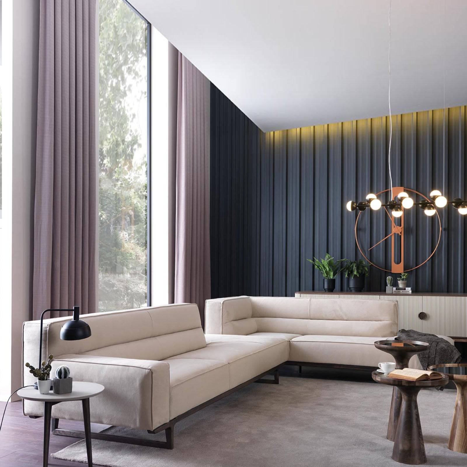 Bolero L Shape Sofa Bol Lx122 - Sofas - ebarza Furniture UAE | Shop Modern Furniture in Abu Dhabi & Dubai - مفروشات ايبازرا في الامارات | تسوق اثاث عصري وديكورات مميزة في دبي وابوظبي