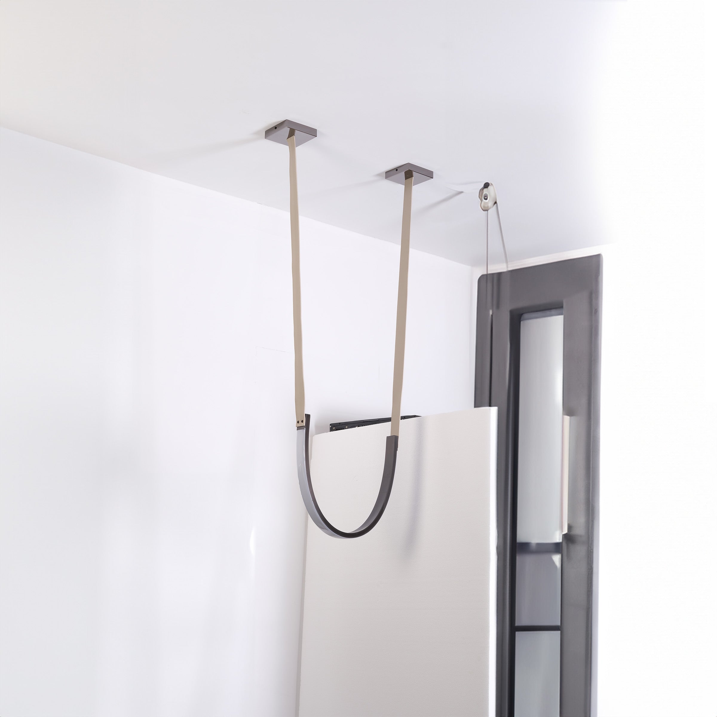 Pre-order 35 Days Delivery Set of 3x Catenary Leather Curve Pendant Lamp CY-DD-1054 - Pendant Lamps - ebarza Furniture UAE | Shop Modern Furniture in Abu Dhabi & Dubai - مفروشات ايبازرا في الامارات | تسوق اثاث عصري وديكورات مميزة في دبي وابوظبي