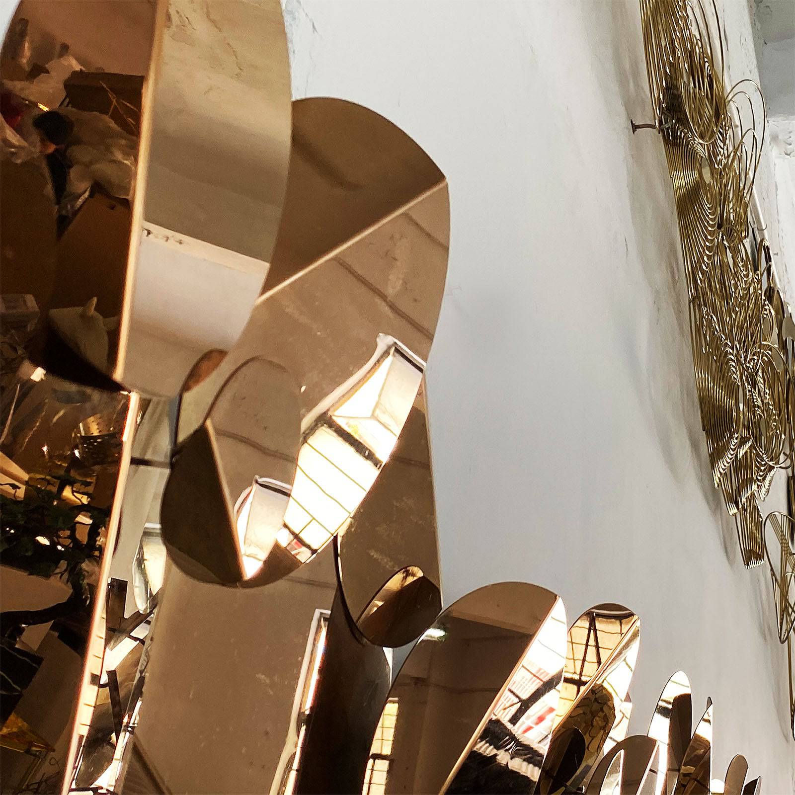 Display Item - Bubbles Handcrafted Stainless Steel Artwork Bg2020150-Nakheel - DISPLAY ITEM - ebarza Furniture UAE | Shop Modern Furniture in Abu Dhabi & Dubai - مفروشات ايبازرا في الامارات | تسوق اثاث عصري وديكورات مميزة في دبي وابوظبي