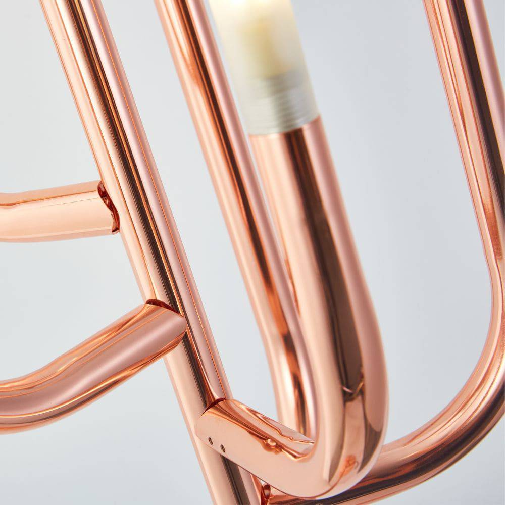 As Is - Candlestick Floor Lamp Cy-Ltd-1004-Rg - DISPLAY ITEM - ebarza Furniture UAE | Shop Modern Furniture in Abu Dhabi & Dubai - مفروشات ايبازرا في الامارات | تسوق اثاث عصري وديكورات مميزة في دبي وابوظبي