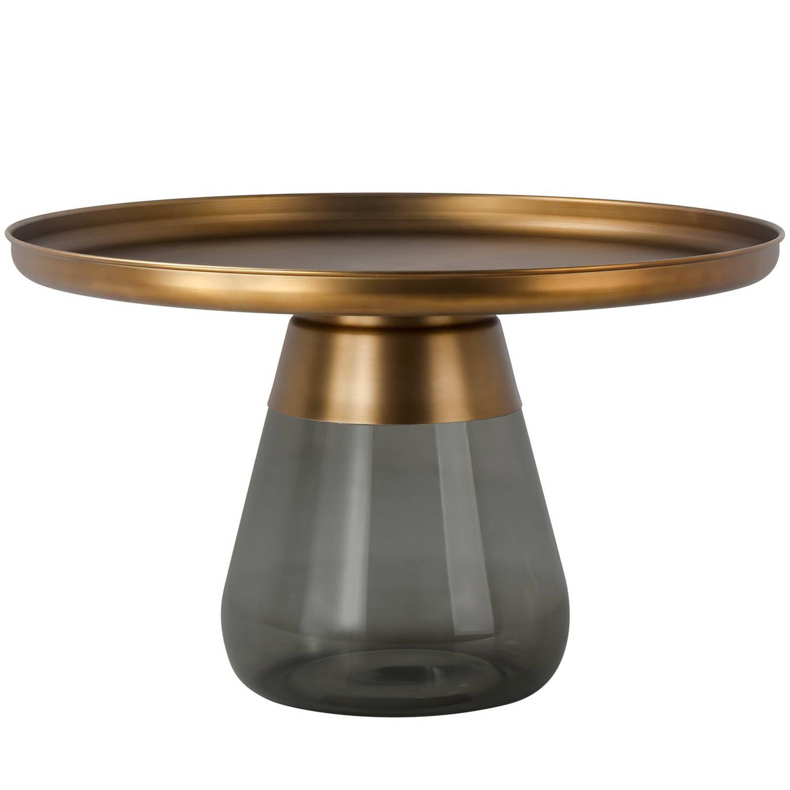 Casablanca Coffee Table Ct8486-70-Grey+Brass - Coffee Tables - ebarza Furniture UAE | Shop Modern Furniture in Abu Dhabi & Dubai - مفروشات ايبازرا في الامارات | تسوق اثاث عصري وديكورات مميزة في دبي وابوظبي