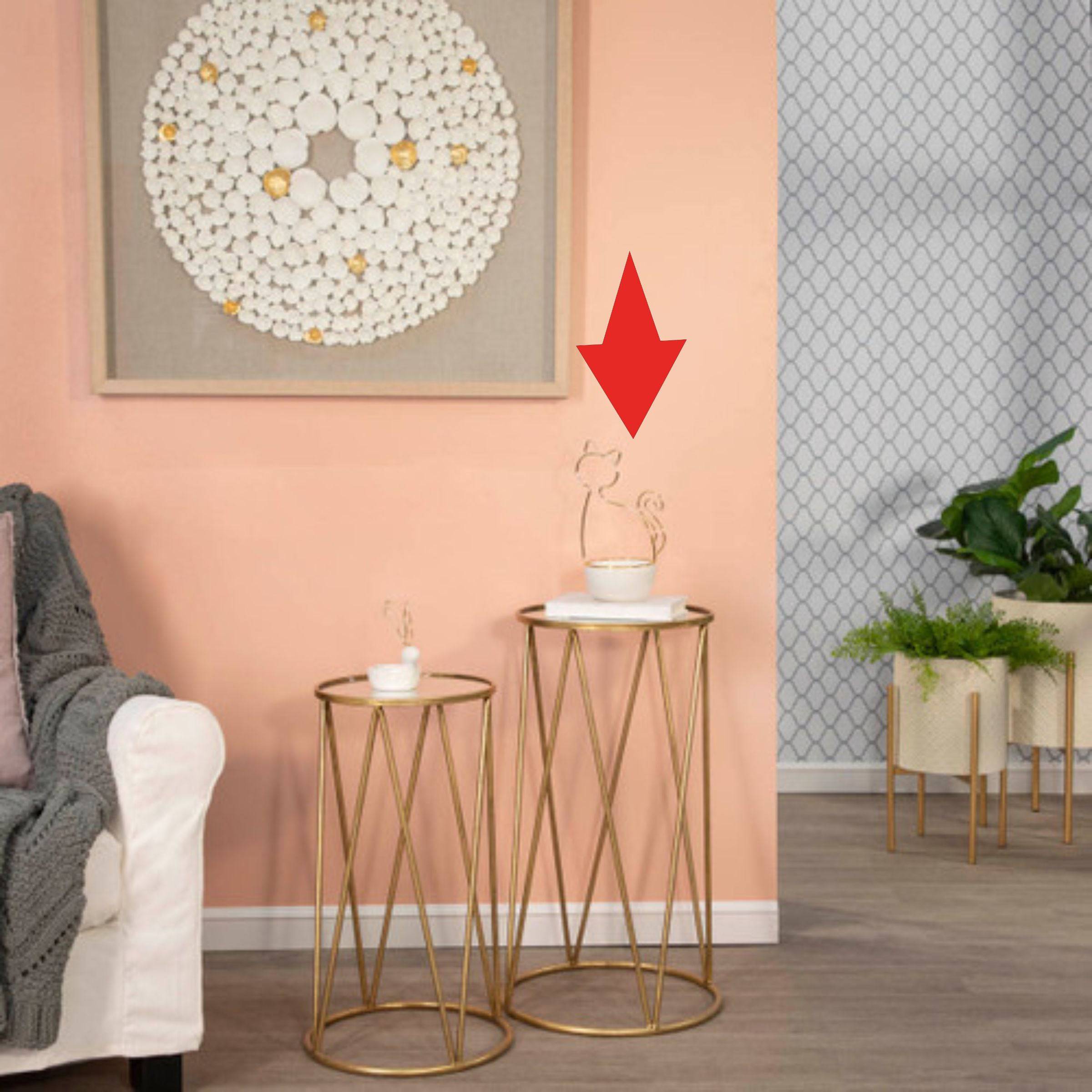 Cat Trinket Tray 15830 - Plates - ebarza Furniture UAE | Shop Modern Furniture in Abu Dhabi & Dubai - مفروشات ايبازرا في الامارات | تسوق اثاث عصري وديكورات مميزة في دبي وابوظبي