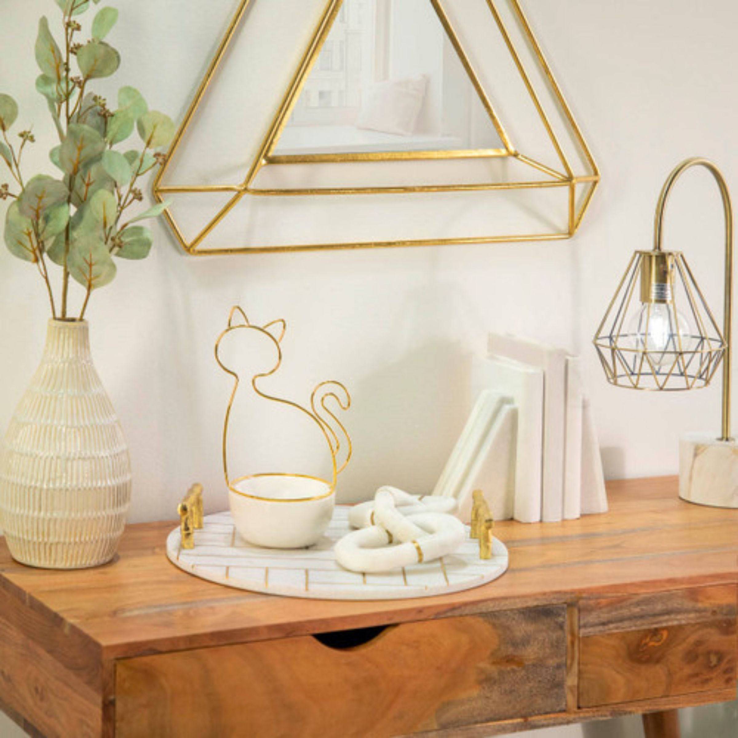 Cat Trinket Tray 15830 - Plates - ebarza Furniture UAE | Shop Modern Furniture in Abu Dhabi & Dubai - مفروشات ايبازرا في الامارات | تسوق اثاث عصري وديكورات مميزة في دبي وابوظبي