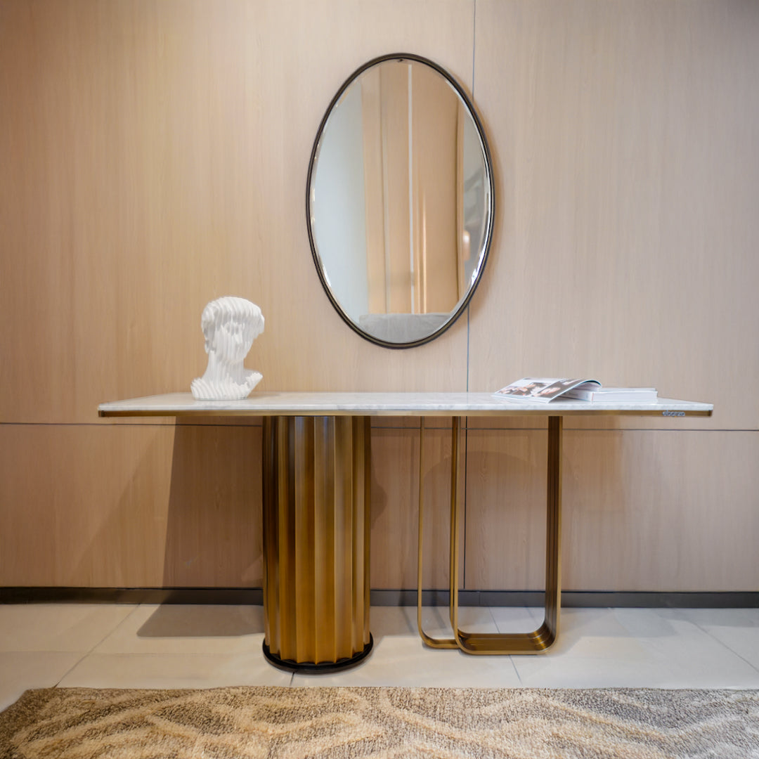 Console Table T445 - Consoles - ebarza Furniture UAE | Shop Modern Furniture in Abu Dhabi & Dubai - مفروشات ايبازرا في الامارات | تسوق اثاث عصري وديكورات مميزة في دبي وابوظبي