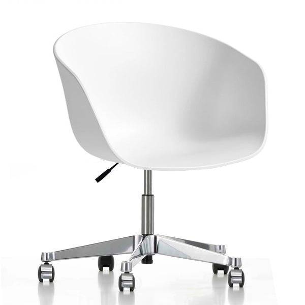 Classic Plastic & Aluminum Office Chair Of-Pc-125E Seat-W - Office Chairs - ebarza Furniture UAE | Shop Modern Furniture in Abu Dhabi & Dubai - مفروشات ايبازرا في الامارات | تسوق اثاث عصري وديكورات مميزة في دبي وابوظبي