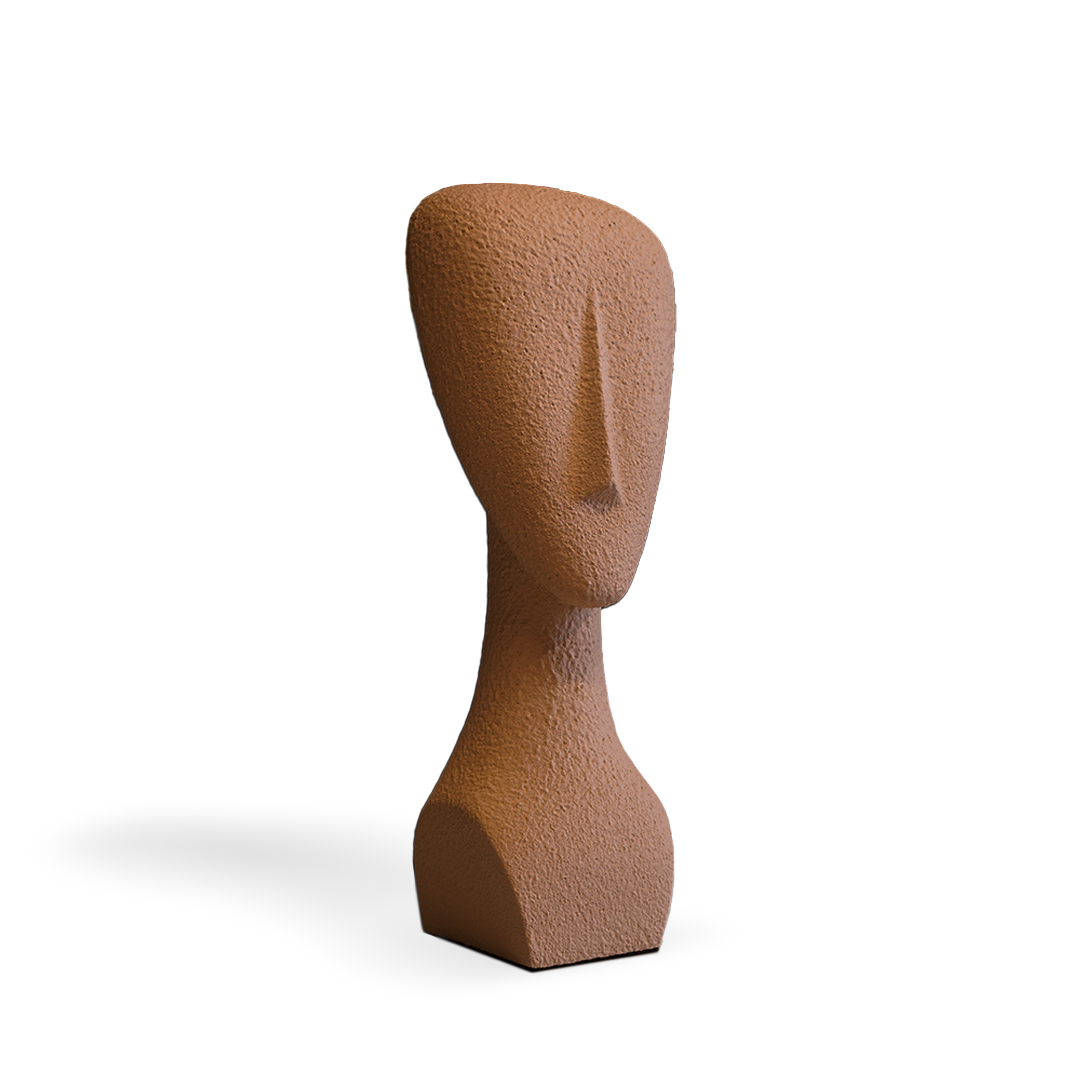 Table SCULPTURE - HTD-CML15009-1-Clay - Home Decor Figurines - ebarza Furniture UAE | Shop Modern Furniture in Abu Dhabi & Dubai - مفروشات ايبازرا في الامارات | تسوق اثاث عصري وديكورات مميزة في دبي وابوظبي