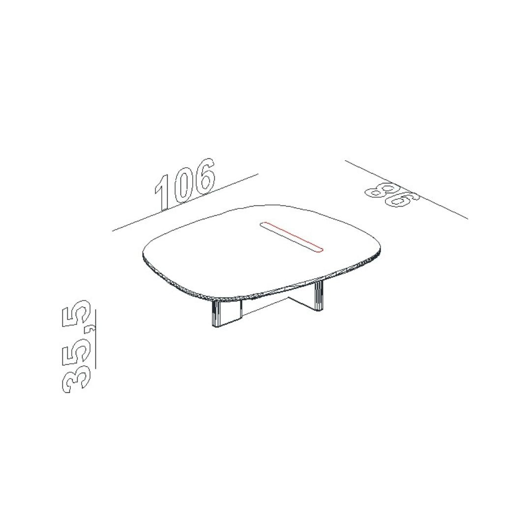 UTOPIA COFFEE TABLE EL-CT002 - Coffee Tables - ebarza Furniture UAE | Shop Modern Furniture in Abu Dhabi & Dubai - مفروشات ايبازرا في الامارات | تسوق اثاث عصري وديكورات مميزة في دبي وابوظبي