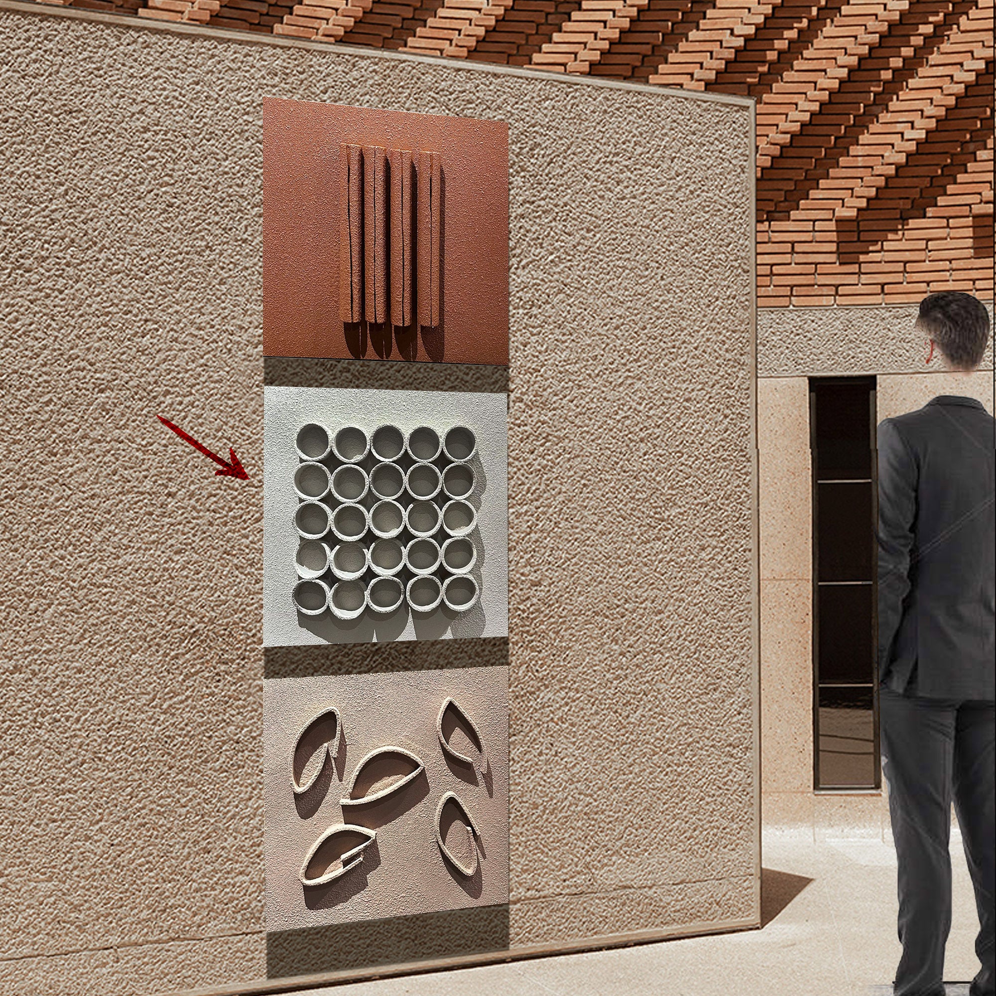 Colony 3D Wall Art Without FrameSOASAMPLE014-- 60x60cm - Artwork - ebarza Furniture UAE | Shop Modern Furniture in Abu Dhabi & Dubai - مفروشات ايبازرا في الامارات | تسوق اثاث عصري وديكورات مميزة في دبي وابوظبي