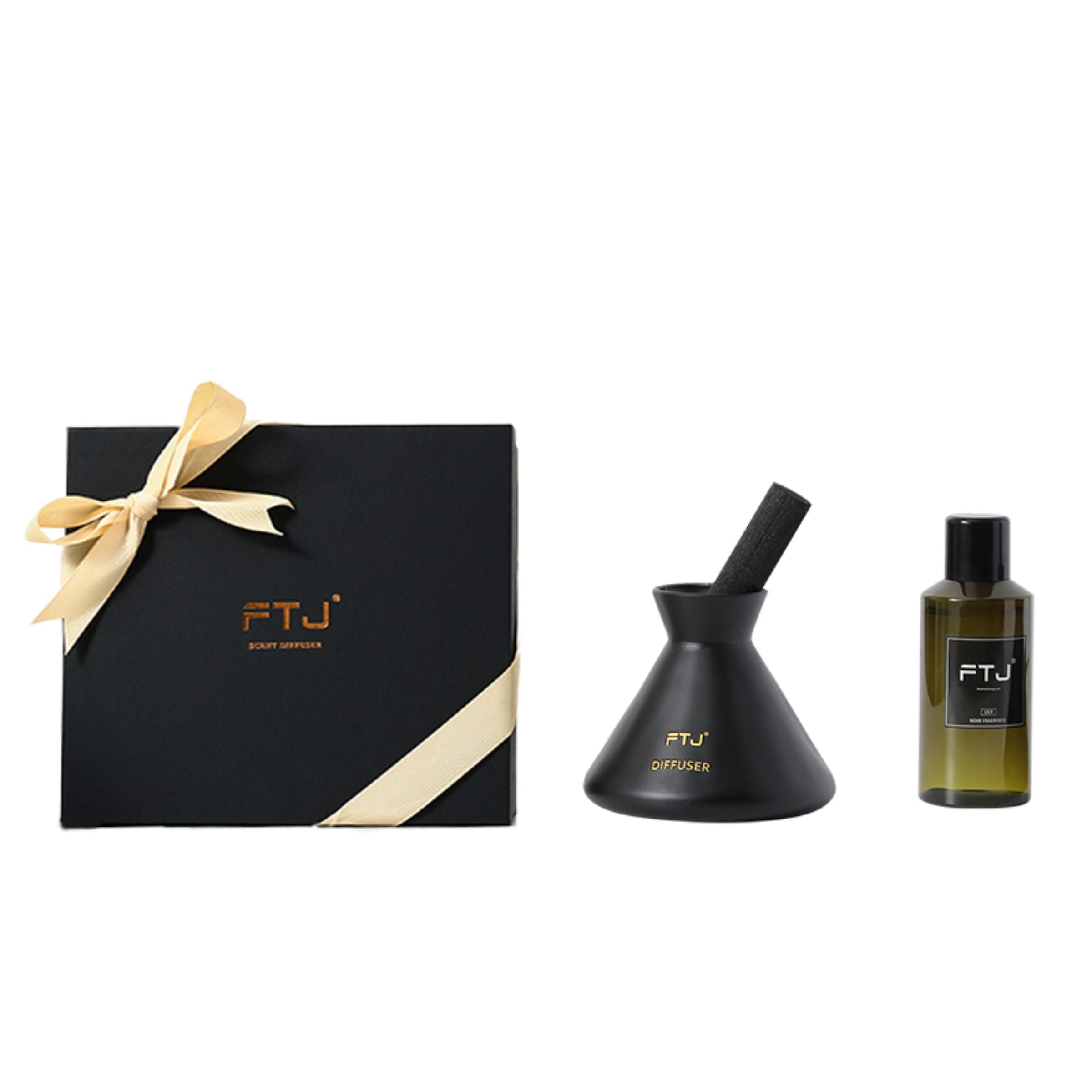 Colorful series- frosted black FD-FTJ036 - Stick Diffusers - ebarza Furniture UAE | Shop Modern Furniture in Abu Dhabi & Dubai - مفروشات ايبازرا في الامارات | تسوق اثاث عصري وديكورات مميزة في دبي وابوظبي