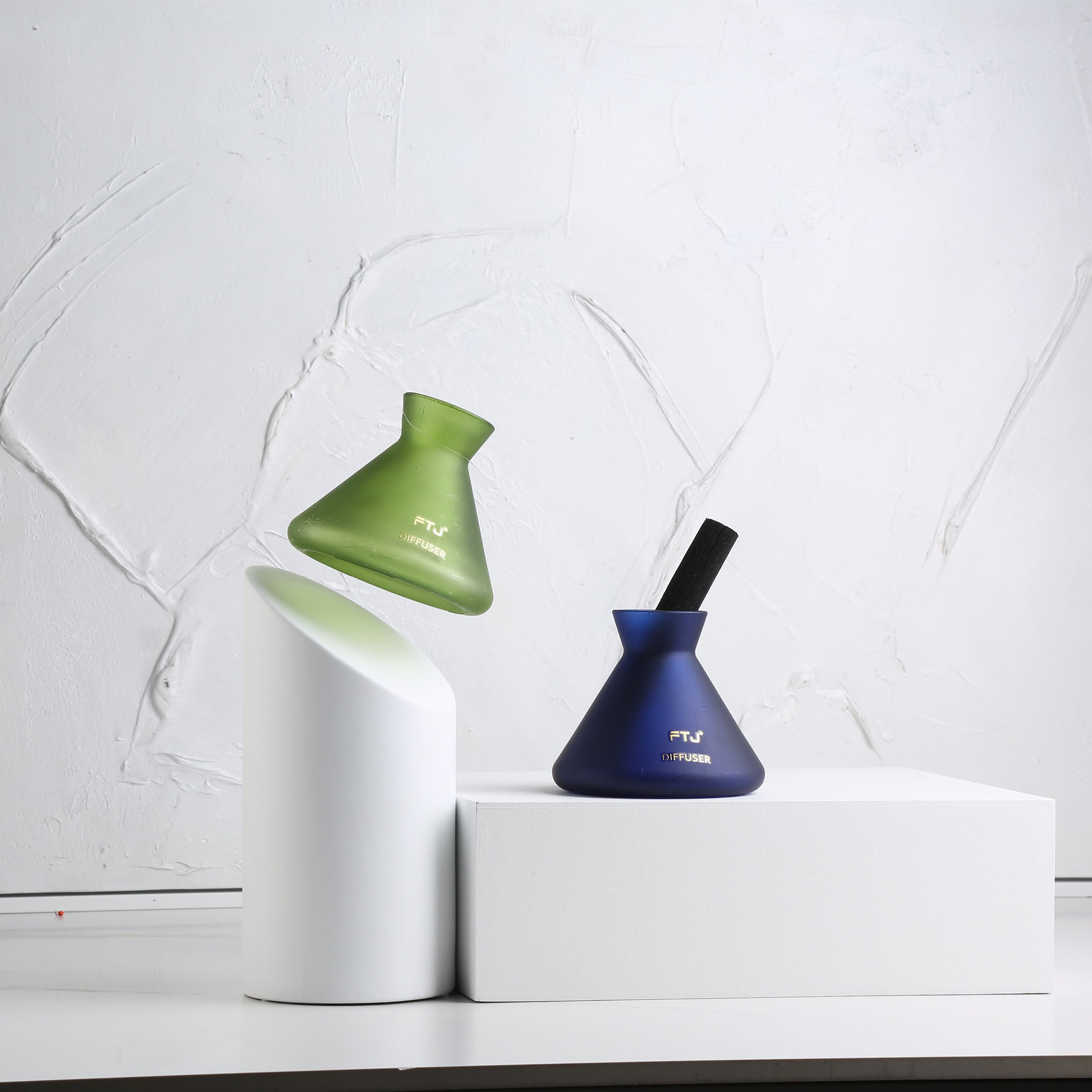 Colorful series- frosted orange FD-FTJ038 - Stick Diffusers - ebarza Furniture UAE | Shop Modern Furniture in Abu Dhabi & Dubai - مفروشات ايبازرا في الامارات | تسوق اثاث عصري وديكورات مميزة في دبي وابوظبي