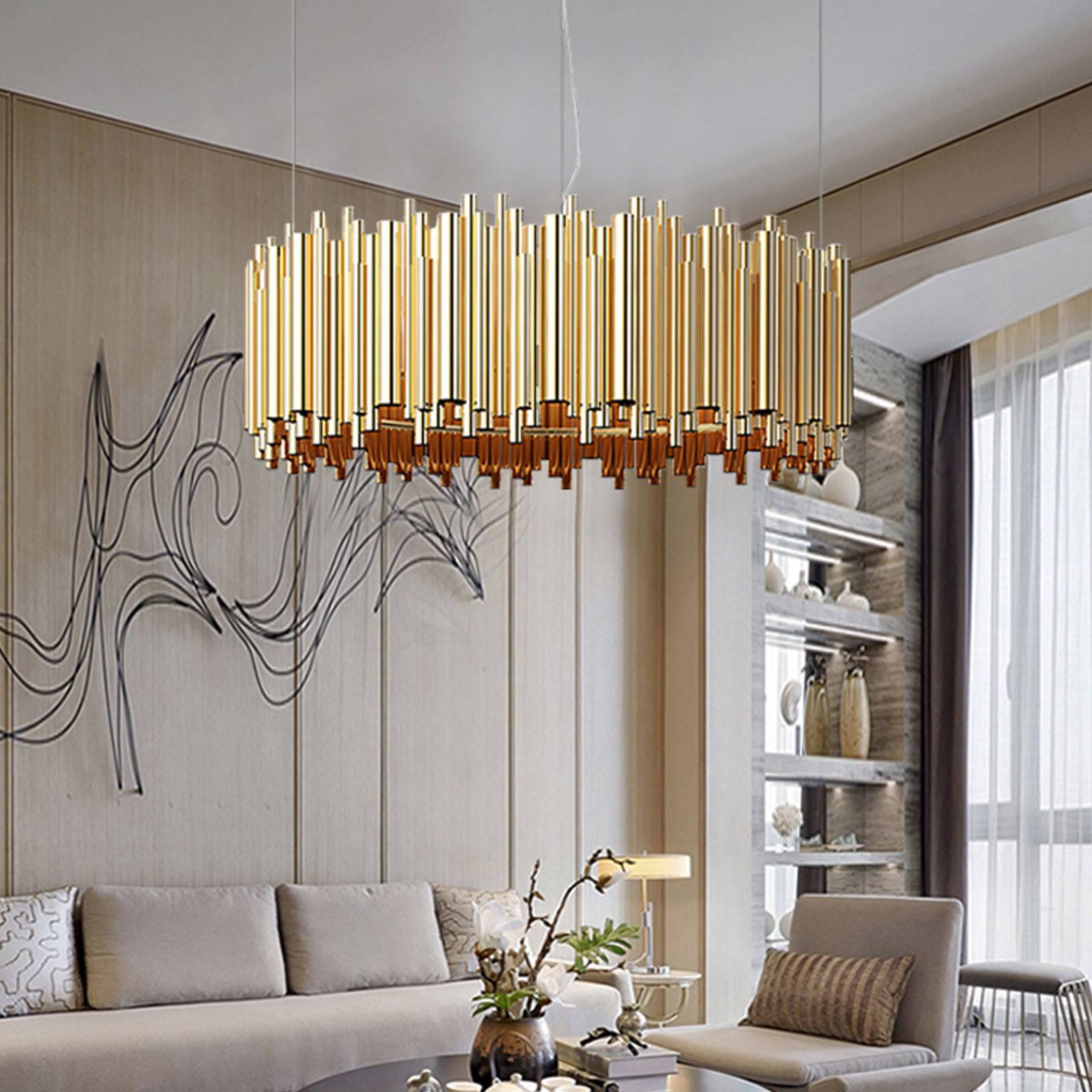 Crown Pendant Lamp Cy-New-058 - Pendant Lamps - ebarza Furniture UAE | Shop Modern Furniture in Abu Dhabi & Dubai - مفروشات ايبازرا في الامارات | تسوق اثاث عصري وديكورات مميزة في دبي وابوظبي