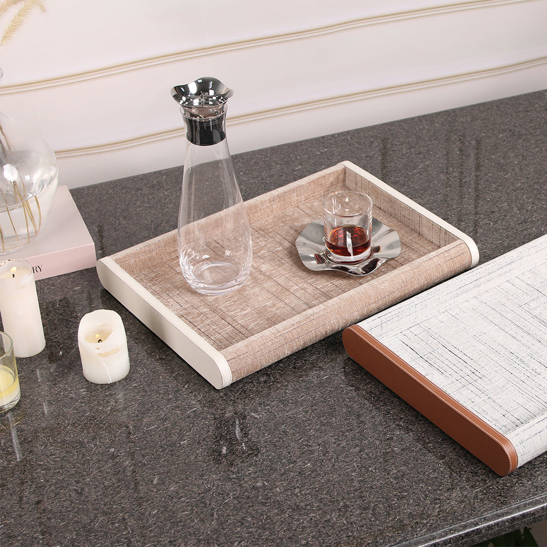 Curved Tray KC3029B - Trays - ebarza Furniture UAE | Shop Modern Furniture in Abu Dhabi & Dubai - مفروشات ايبازرا في الامارات | تسوق اثاث عصري وديكورات مميزة في دبي وابوظبي