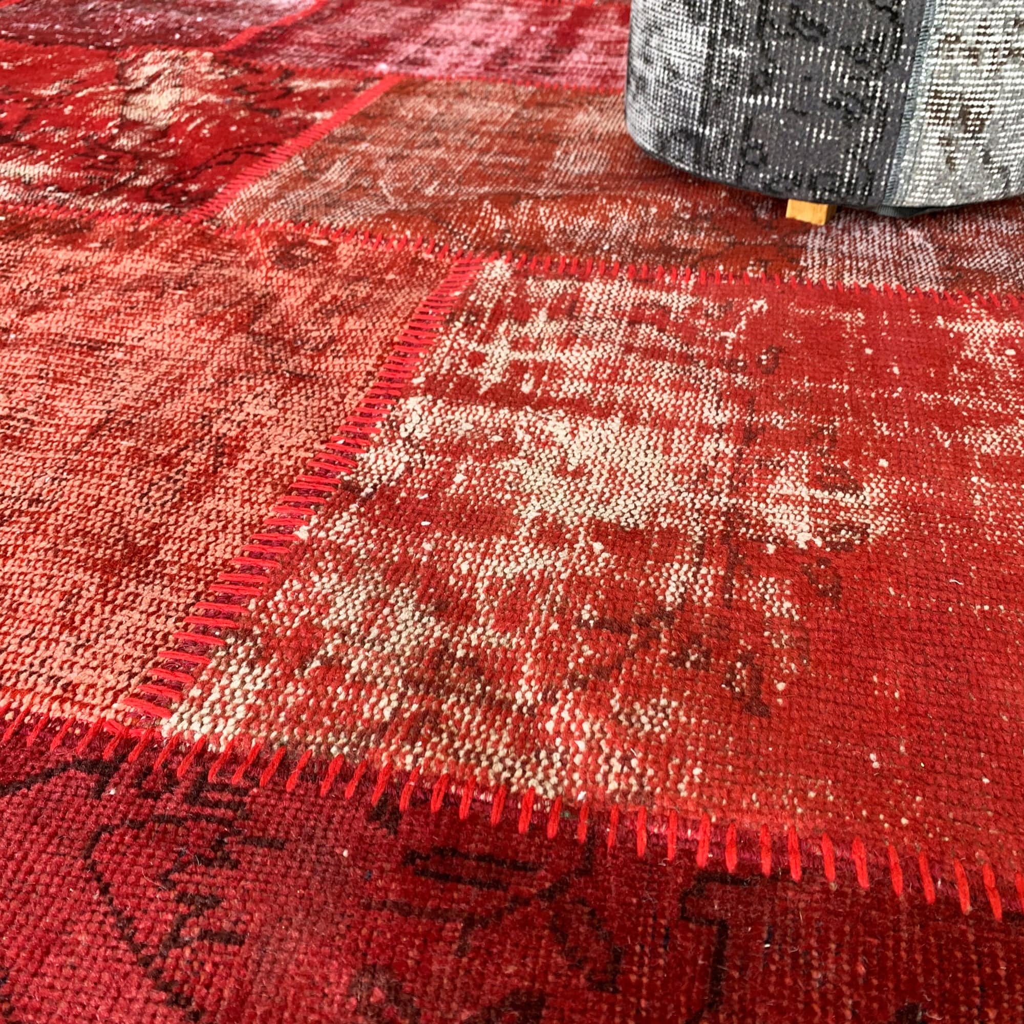 D 250Cm Hali X-Bursa Handmade Over Dyed Round Rug Pw072 - Rugs - ebarza Furniture UAE | Shop Modern Furniture in Abu Dhabi & Dubai - مفروشات ايبازرا في الامارات | تسوق اثاث عصري وديكورات مميزة في دبي وابوظبي