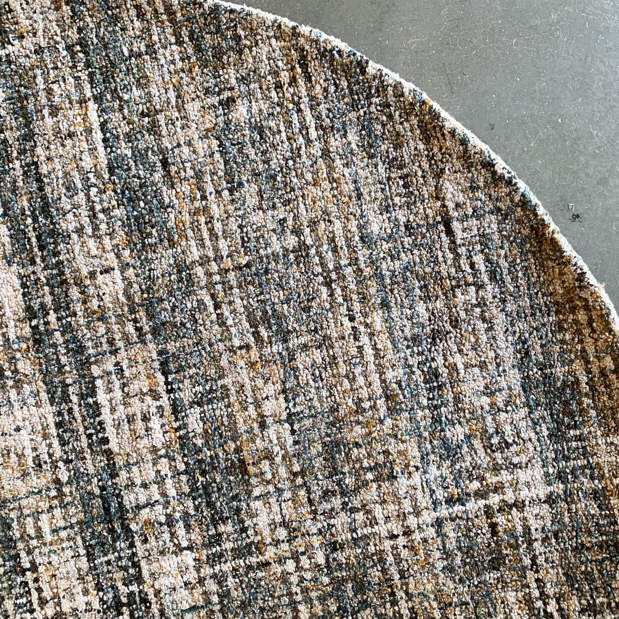 D250 Cm Albona Handmade Wool Rug Alb-02-Round - Rugs - ebarza Furniture UAE | Shop Modern Furniture in Abu Dhabi & Dubai - مفروشات ايبازرا في الامارات | تسوق اثاث عصري وديكورات مميزة في دبي وابوظبي