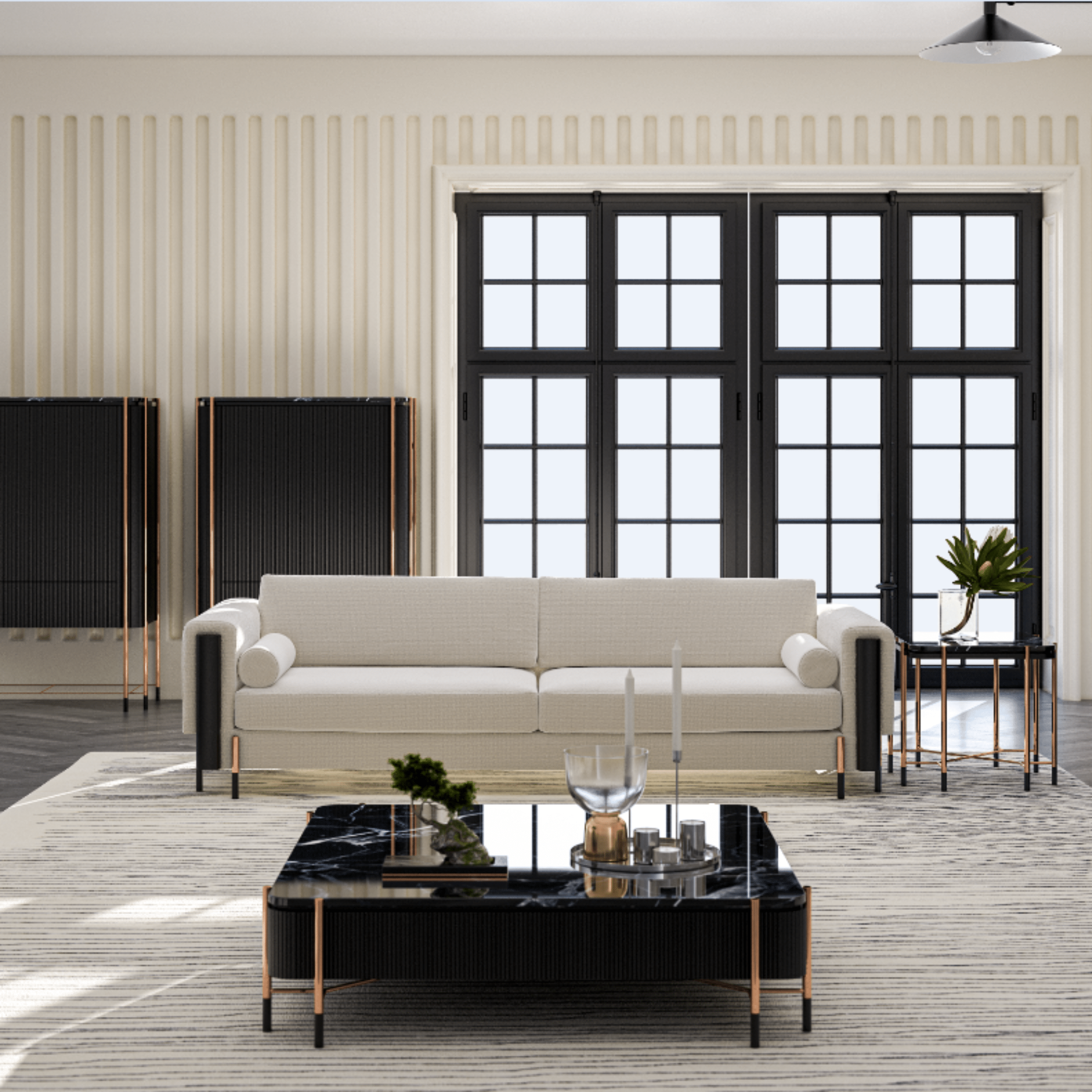 Dali 4 Seater Sofa Dali-005 - Sofas - ebarza Furniture UAE | Shop Modern Furniture in Abu Dhabi & Dubai - مفروشات ايبازرا في الامارات | تسوق اثاث عصري وديكورات مميزة في دبي وابوظبي