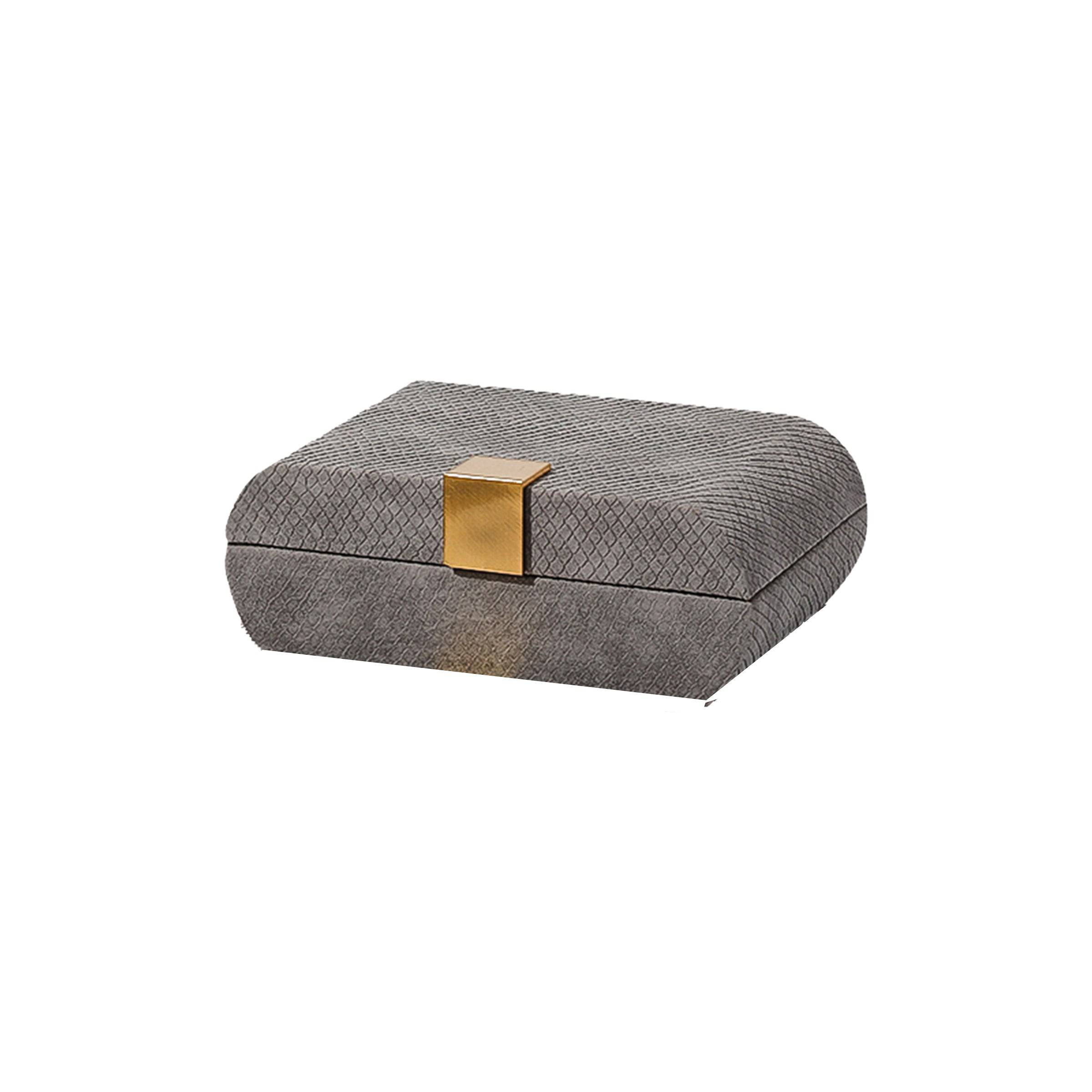 Dark Grey Scaled Circular Box-B Fb-Pg2125B - Decorative Boxes - ebarza Furniture UAE | Shop Modern Furniture in Abu Dhabi & Dubai - مفروشات ايبازرا في الامارات | تسوق اثاث عصري وديكورات مميزة في دبي وابوظبي