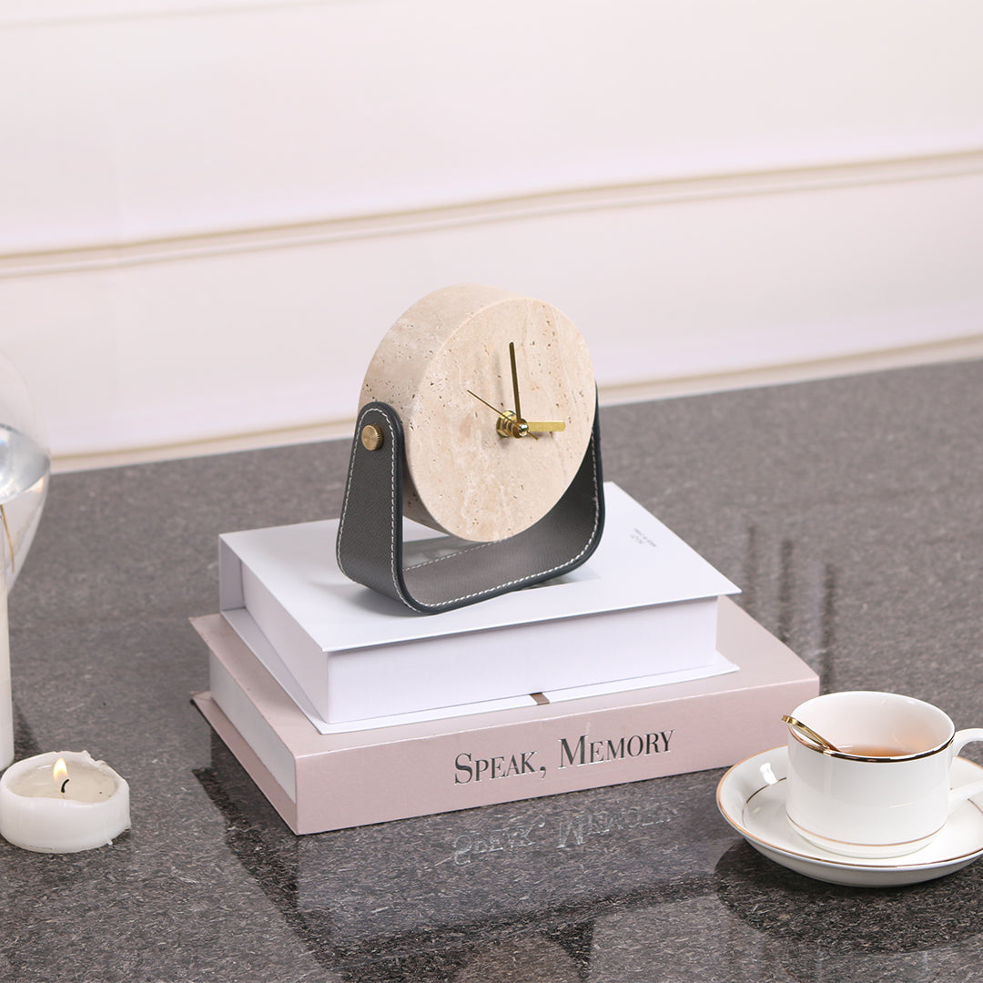 Desktop Clock KQ3002B - Clocks - ebarza Furniture UAE | Shop Modern Furniture in Abu Dhabi & Dubai - مفروشات ايبازرا في الامارات | تسوق اثاث عصري وديكورات مميزة في دبي وابوظبي