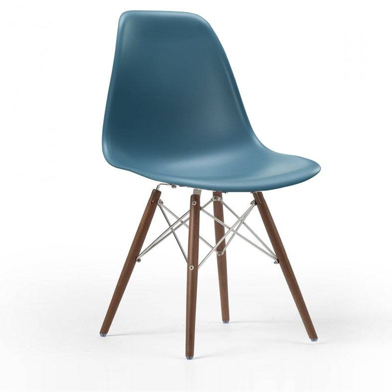 Dining Chair- Plastic- Pc-016Wp-Wood-W - Chairs - ebarza Furniture UAE | Shop Modern Furniture in Abu Dhabi & Dubai - مفروشات ايبازرا في الامارات | تسوق اثاث عصري وديكورات مميزة في دبي وابوظبي