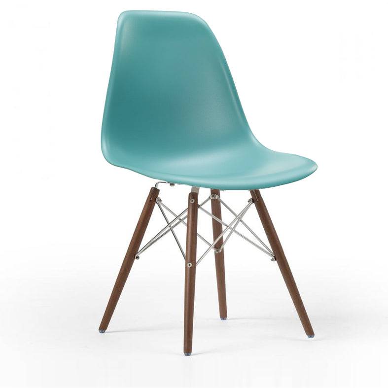 Dining Chair- Plastic- Pc-016Wp-Wood-W - Chairs - ebarza Furniture UAE | Shop Modern Furniture in Abu Dhabi & Dubai - مفروشات ايبازرا في الامارات | تسوق اثاث عصري وديكورات مميزة في دبي وابوظبي