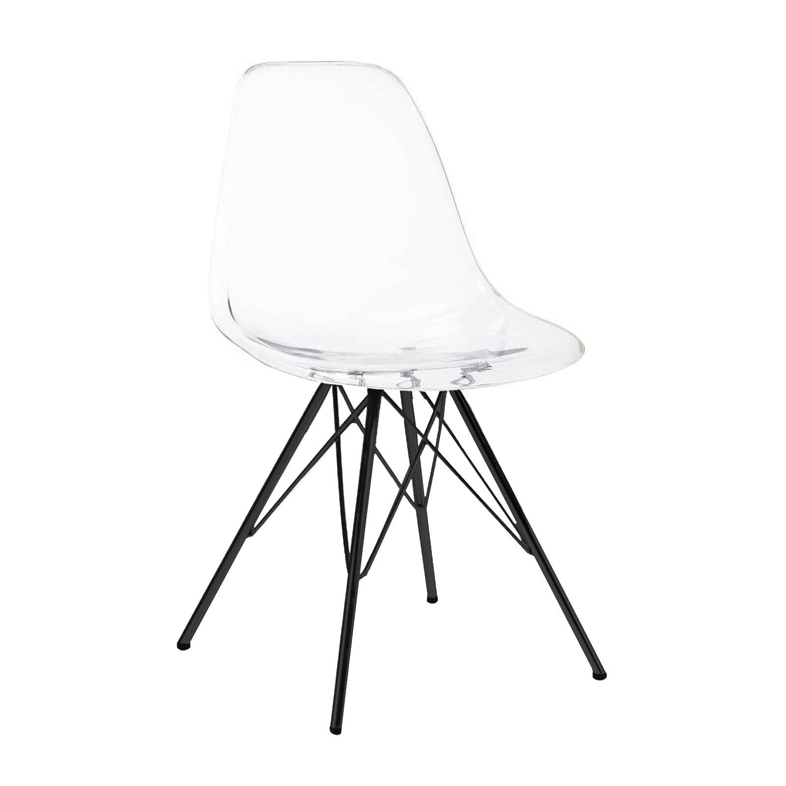 Dinning Chair- Plastic- Ms0038-Mon-035Leg - Chairs - ebarza Furniture UAE | Shop Modern Furniture in Abu Dhabi & Dubai - مفروشات ايبازرا في الامارات | تسوق اثاث عصري وديكورات مميزة في دبي وابوظبي