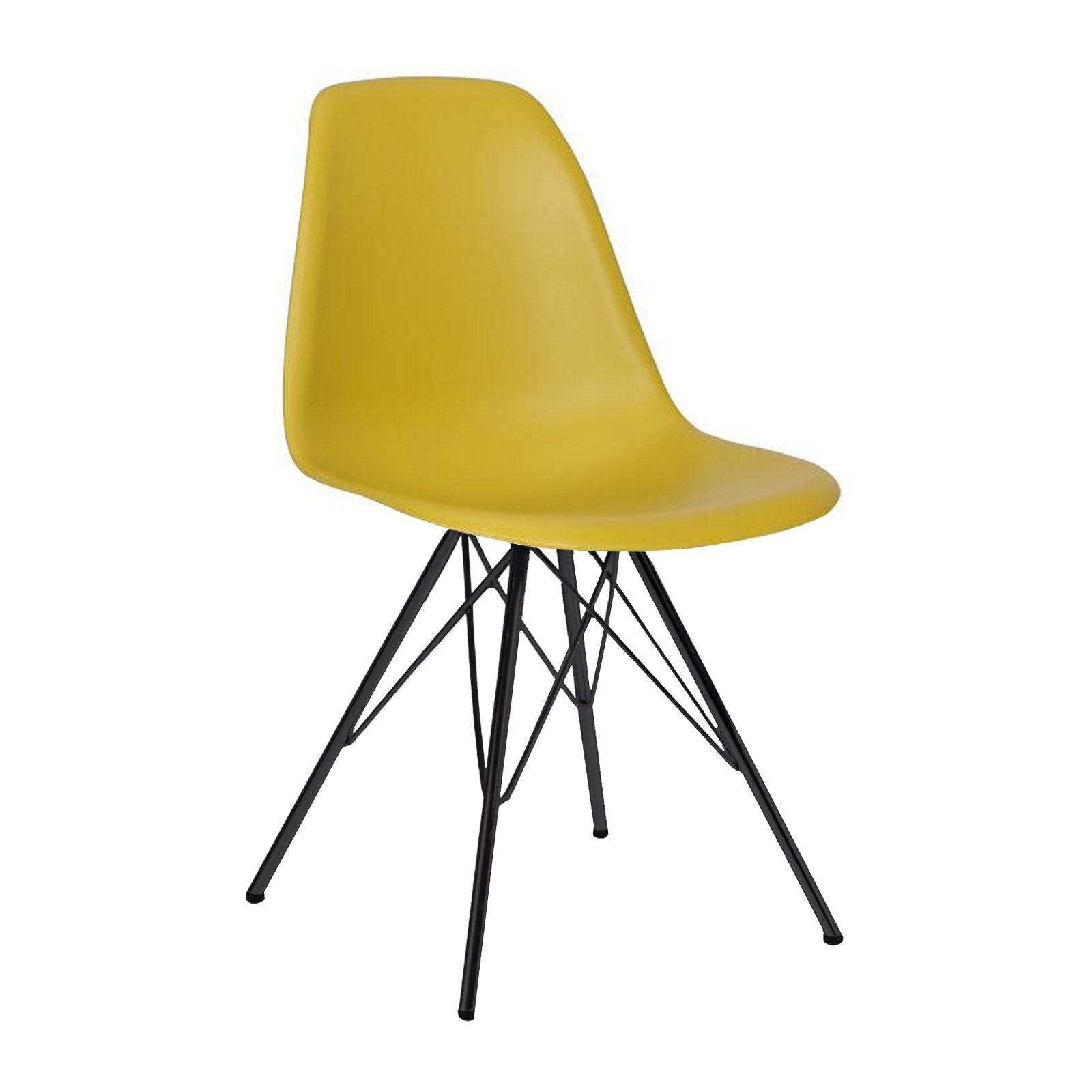Dinning Chair- Plastic- Ms0038-Mon-035Leg - Chairs - ebarza Furniture UAE | Shop Modern Furniture in Abu Dhabi & Dubai - مفروشات ايبازرا في الامارات | تسوق اثاث عصري وديكورات مميزة في دبي وابوظبي