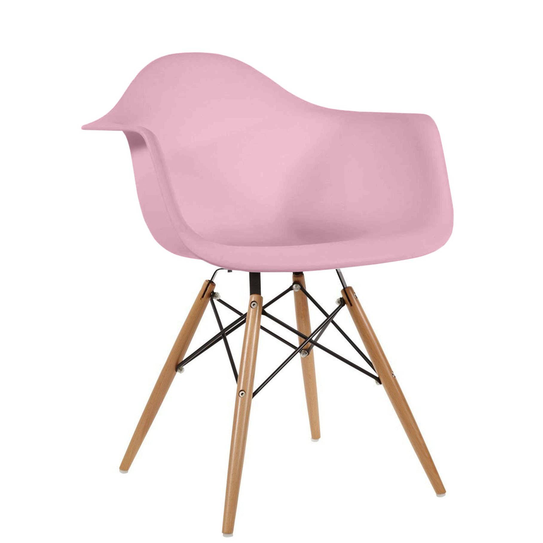 Dinning Chair- Plastic- Pc-018W-N - Chairs - ebarza Furniture UAE | Shop Modern Furniture in Abu Dhabi & Dubai - مفروشات ايبازرا في الامارات | تسوق اثاث عصري وديكورات مميزة في دبي وابوظبي