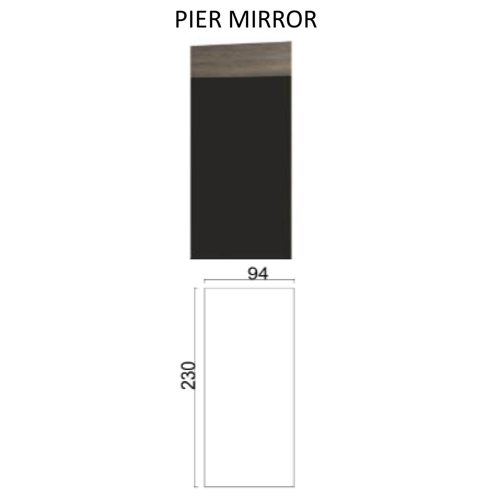 Display item - Block Mirror Module Blockmirror ( Penny Mirror )Nakheel - DISPLAY ITEM - ebarza Furniture UAE | Shop Modern Furniture in Abu Dhabi & Dubai - مفروشات ايبازرا في الامارات | تسوق اثاث عصري وديكورات مميزة في دبي وابوظبي