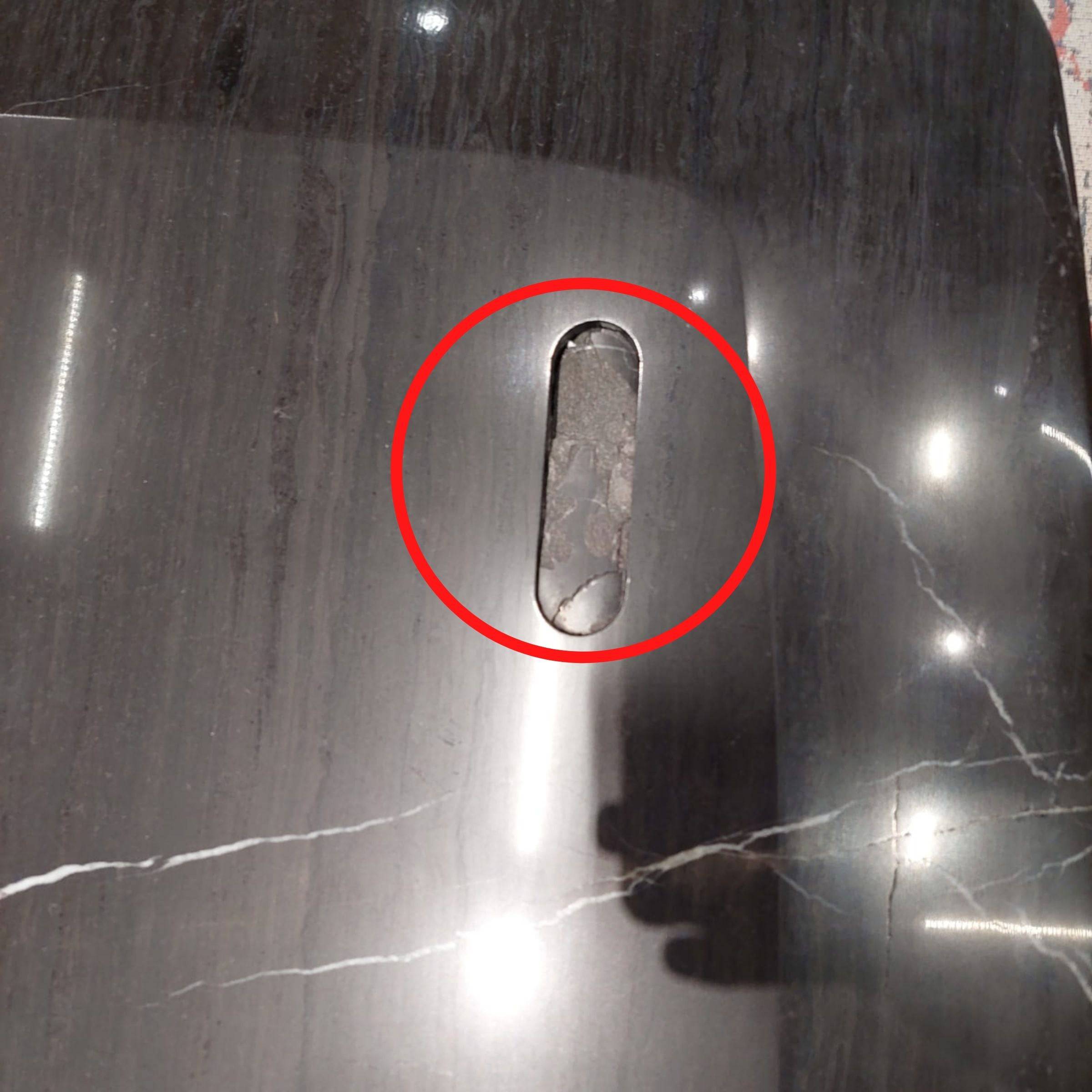 Display-Item Bulk Natural Marble Table 361Ct - DISPLAY ITEM - ebarza Furniture UAE | Shop Modern Furniture in Abu Dhabi & Dubai - مفروشات ايبازرا في الامارات | تسوق اثاث عصري وديكورات مميزة في دبي وابوظبي