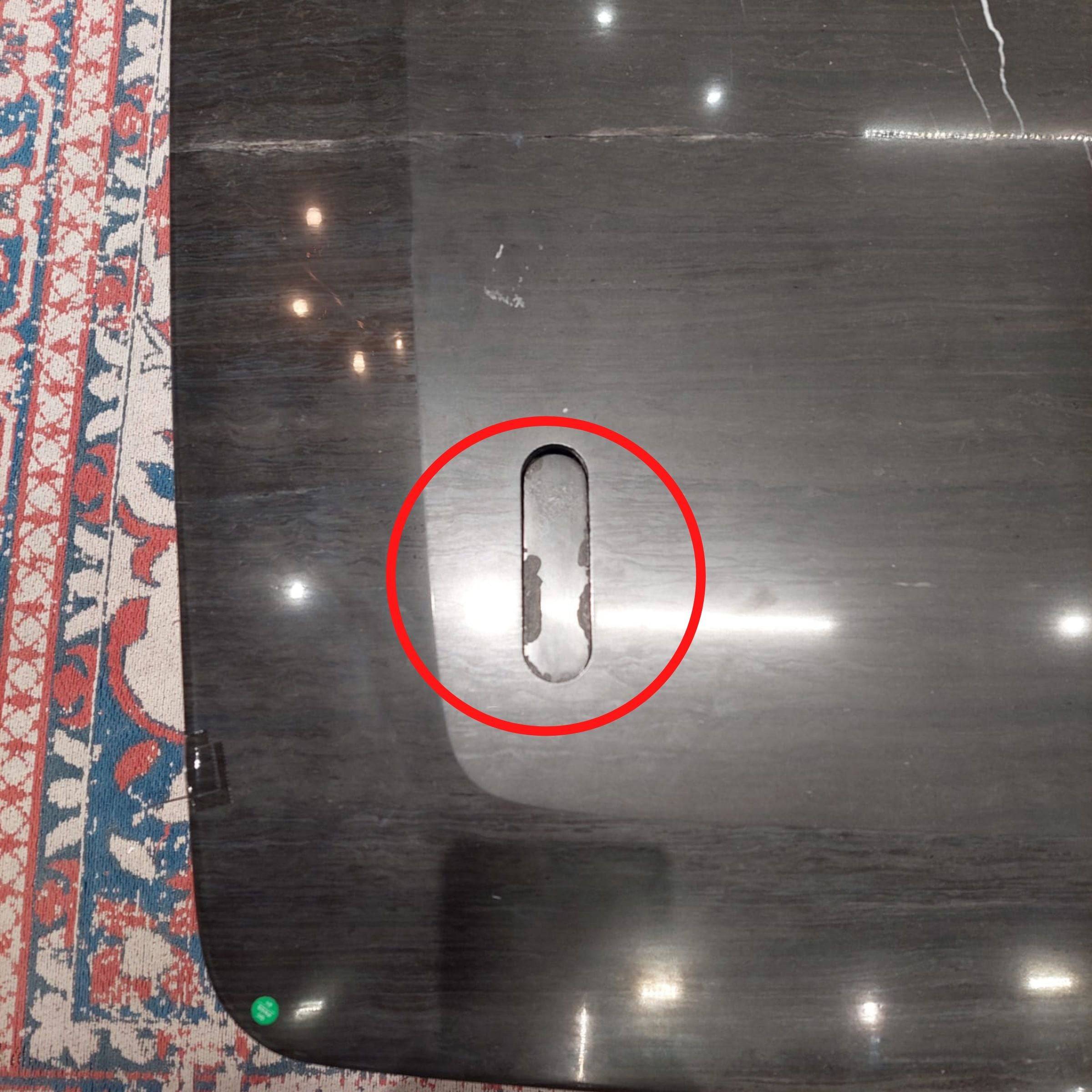 Display-Item Bulk Natural Marble Table 361Ct - DISPLAY ITEM - ebarza Furniture UAE | Shop Modern Furniture in Abu Dhabi & Dubai - مفروشات ايبازرا في الامارات | تسوق اثاث عصري وديكورات مميزة في دبي وابوظبي