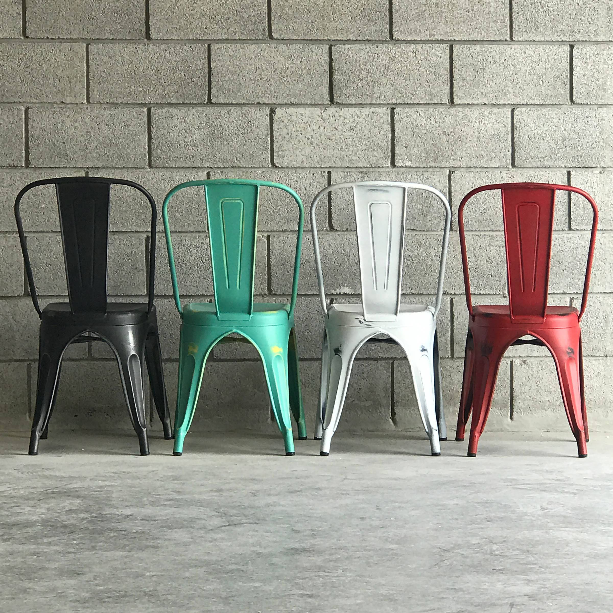 Distressed Antique Vintage Dinning Chair T01-Re Mc-001R-Red - Chairs - ebarza Furniture UAE | Shop Modern Furniture in Abu Dhabi & Dubai - مفروشات ايبازرا في الامارات | تسوق اثاث عصري وديكورات مميزة في دبي وابوظبي