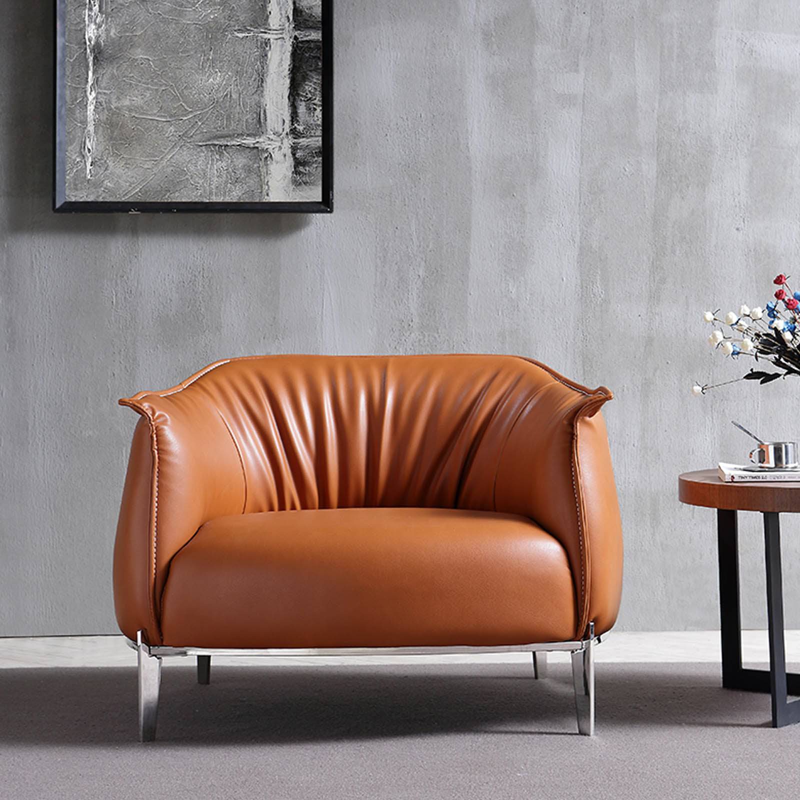 Drancy Armchair Chair SF017-C - Armchairs - ebarza Furniture UAE | Shop Modern Furniture in Abu Dhabi & Dubai - مفروشات ايبازرا في الامارات | تسوق اثاث عصري وديكورات مميزة في دبي وابوظبي