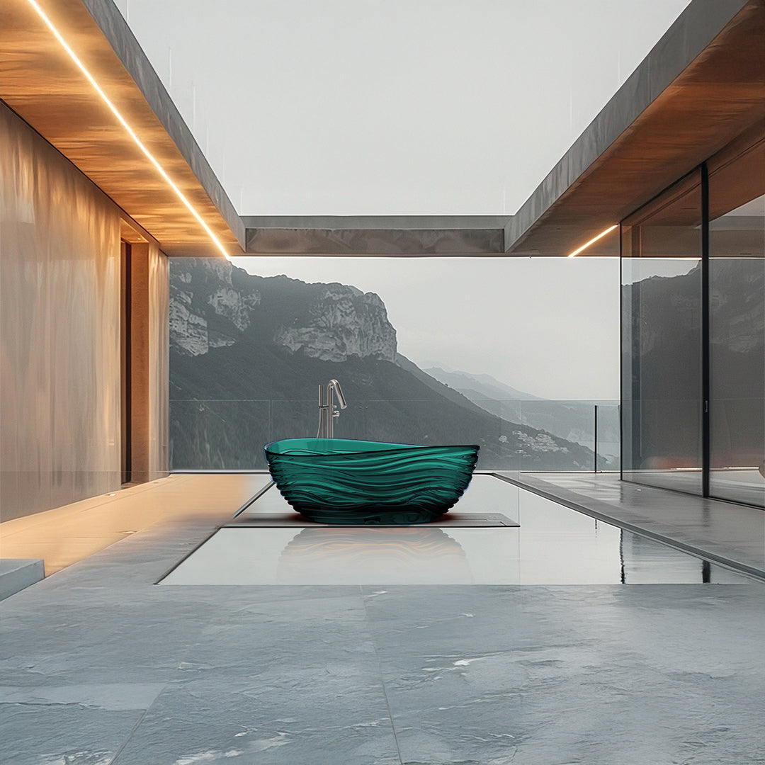 Luxura Bathtub - SNT1075 - Bathtub - ebarza Furniture UAE | Shop Modern Furniture in Abu Dhabi & Dubai - مفروشات ايبازرا في الامارات | تسوق اثاث عصري وديكورات مميزة في دبي وابوظبي