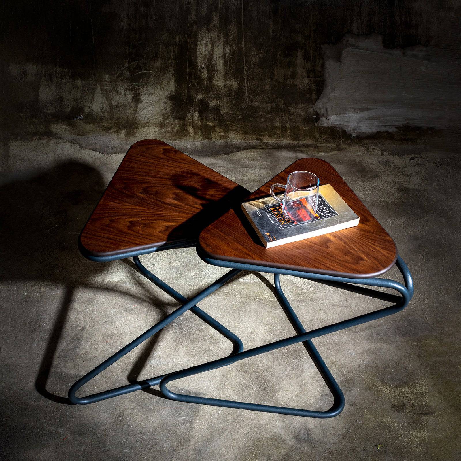 Dublin Set Of 2 Table Dub-010Set - Side Tables - ebarza Furniture UAE | Shop Modern Furniture in Abu Dhabi & Dubai - مفروشات ايبازرا في الامارات | تسوق اثاث عصري وديكورات مميزة في دبي وابوظبي