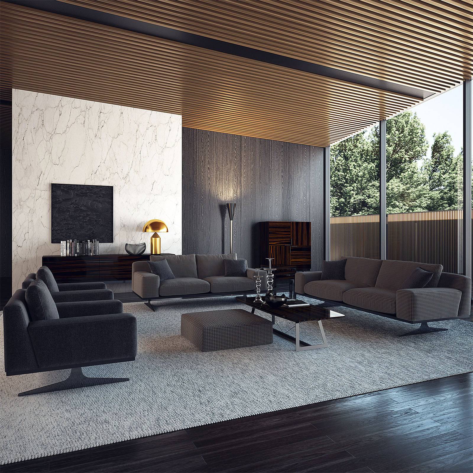 Elegant Armchair Elegant001-Chair - Lounge Chairs - ebarza Furniture UAE | Shop Modern Furniture in Abu Dhabi & Dubai - مفروشات ايبازرا في الامارات | تسوق اثاث عصري وديكورات مميزة في دبي وابوظبي