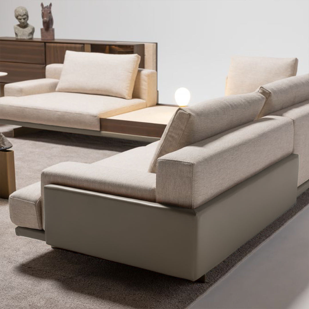 Era Corner Sofa With Table Module Era-Sofa - Sofas - ebarza Furniture UAE | Shop Modern Furniture in Abu Dhabi & Dubai - مفروشات ايبازرا في الامارات | تسوق اثاث عصري وديكورات مميزة في دبي وابوظبي