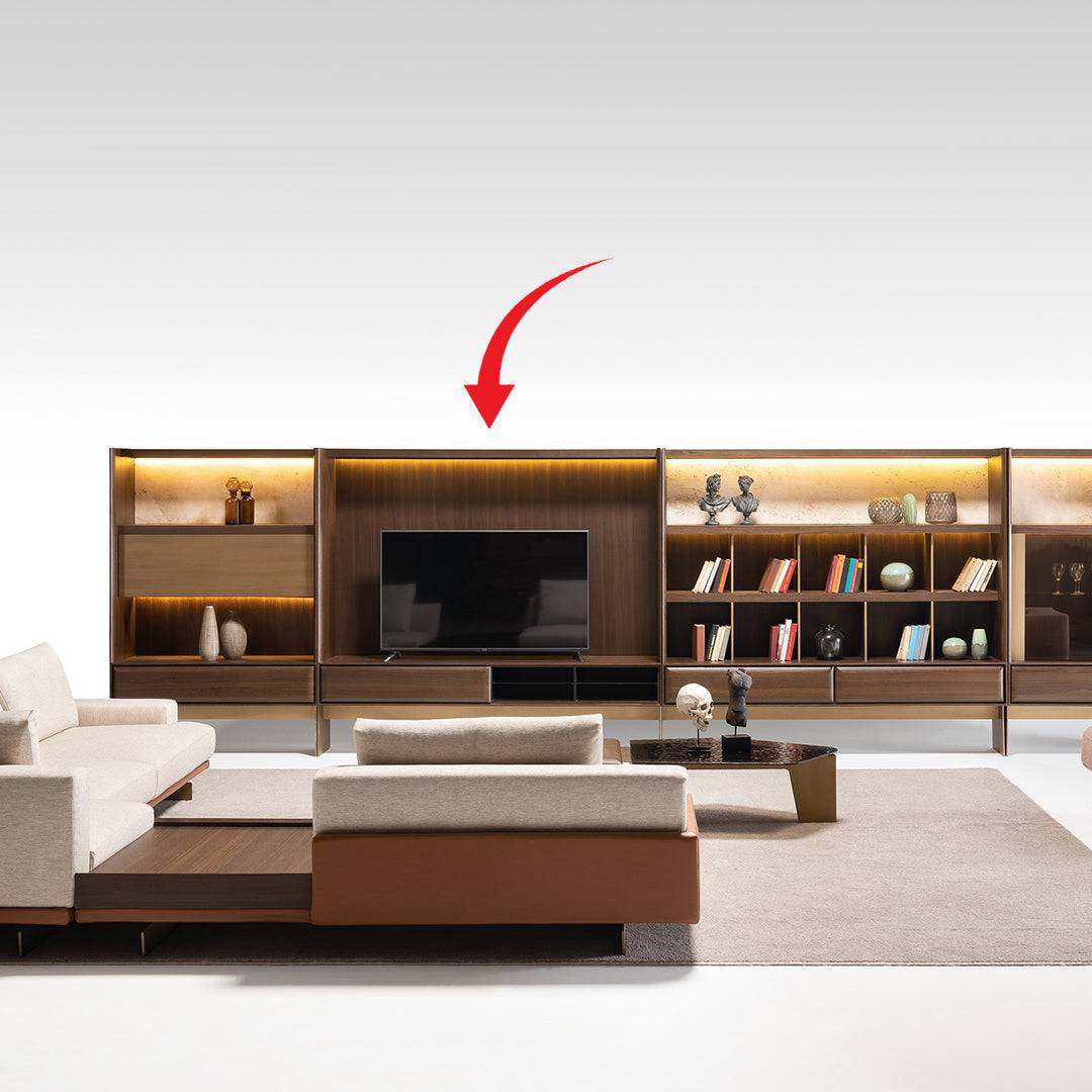 Era Wall Unit Tv Block Era-Walltv - TV Units - ebarza Furniture UAE | Shop Modern Furniture in Abu Dhabi & Dubai - مفروشات ايبازرا في الامارات | تسوق اثاث عصري وديكورات مميزة في دبي وابوظبي