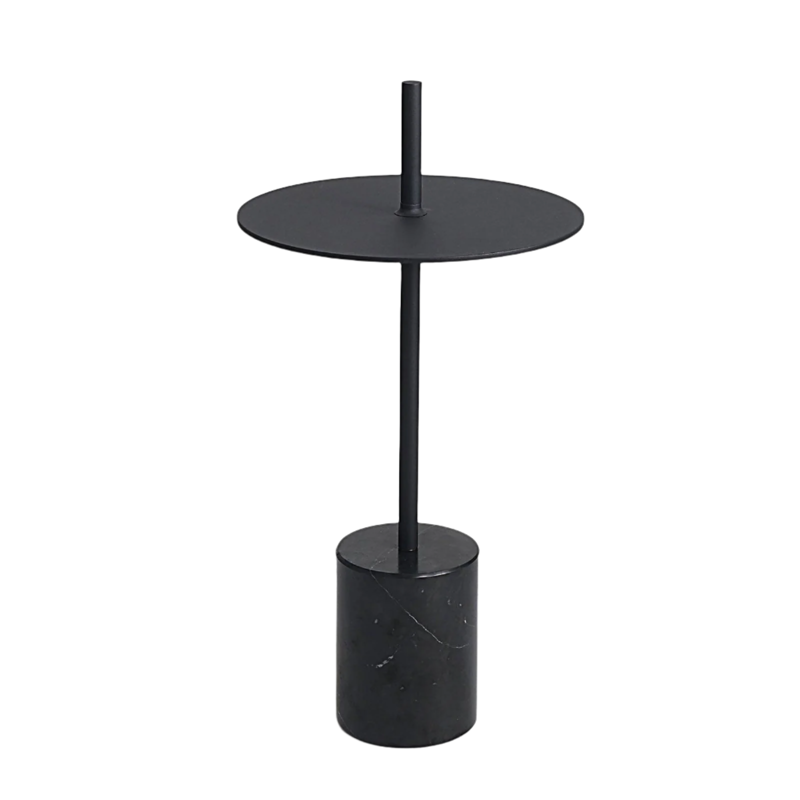 Espoo Marble Side Table Ct8684-32B-Bk - Side Tables - ebarza Furniture UAE | Shop Modern Furniture in Abu Dhabi & Dubai - مفروشات ايبازرا في الامارات | تسوق اثاث عصري وديكورات مميزة في دبي وابوظبي