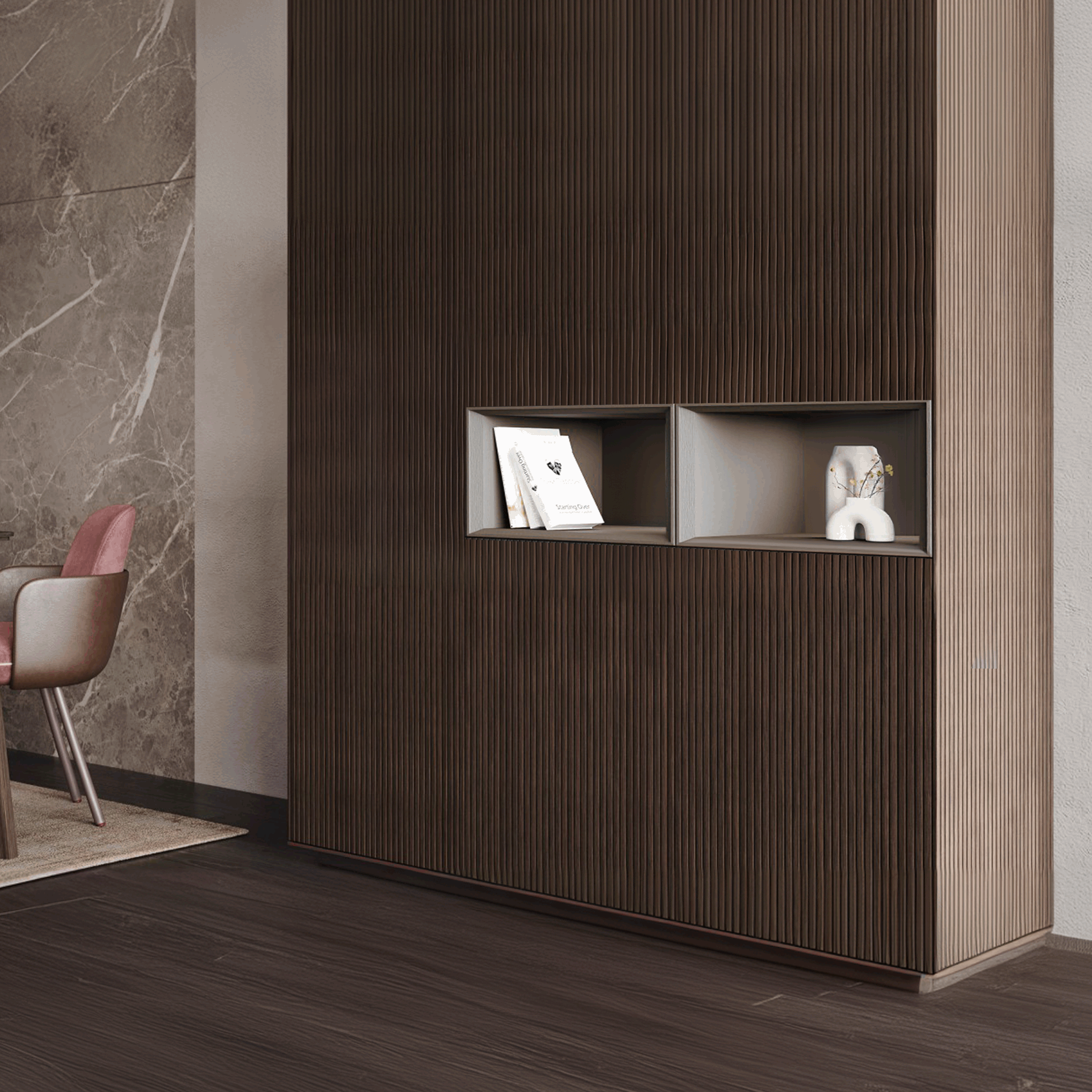 Eucalyptus Shelf IGG-G201 - Shelves - ebarza Furniture UAE | Shop Modern Furniture in Abu Dhabi & Dubai - مفروشات ايبازرا في الامارات | تسوق اثاث عصري وديكورات مميزة في دبي وابوظبي