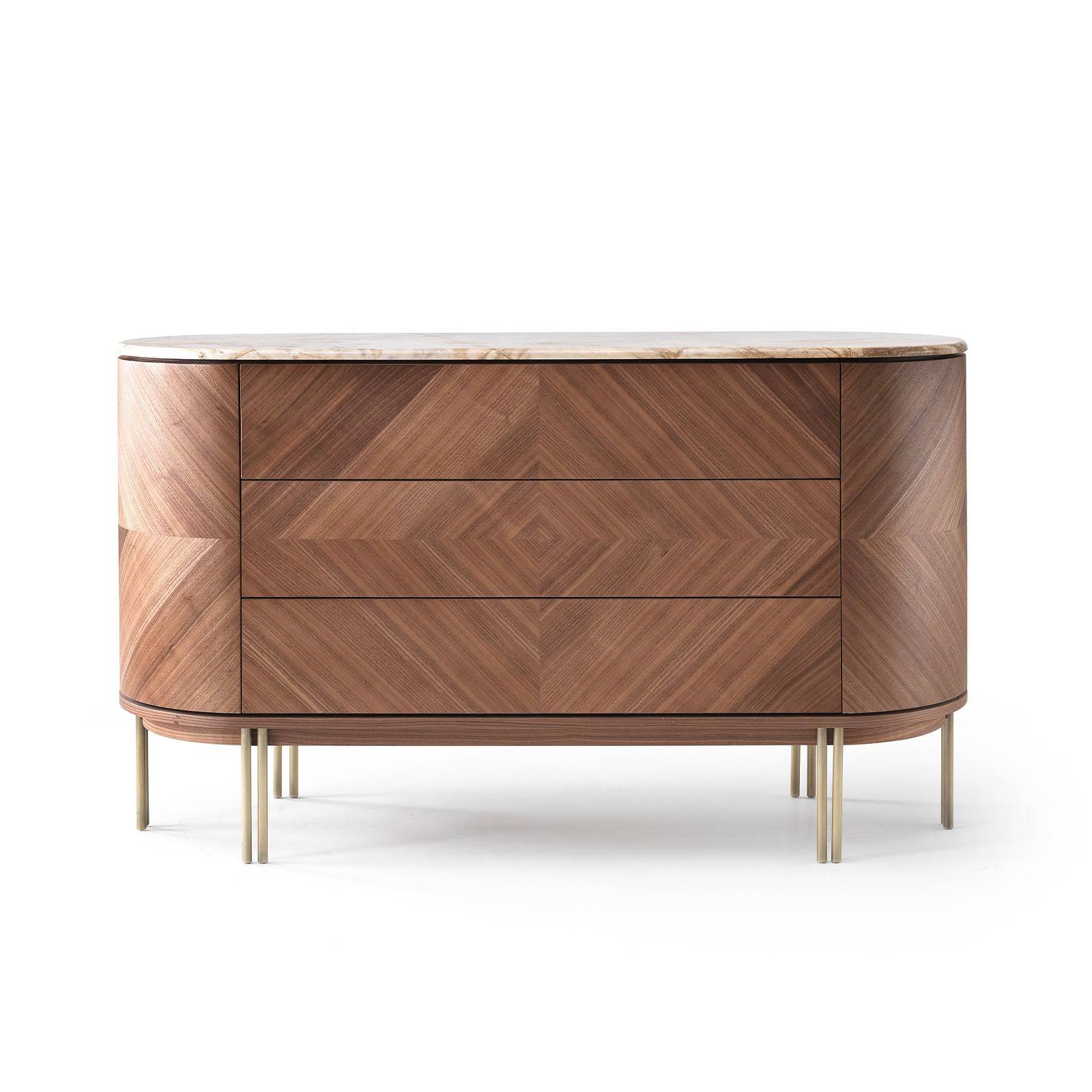 Eva Natural Marble Dresser Eva-Dresser - Dressers - ebarza Furniture UAE | Shop Modern Furniture in Abu Dhabi & Dubai - مفروشات ايبازرا في الامارات | تسوق اثاث عصري وديكورات مميزة في دبي وابوظبي