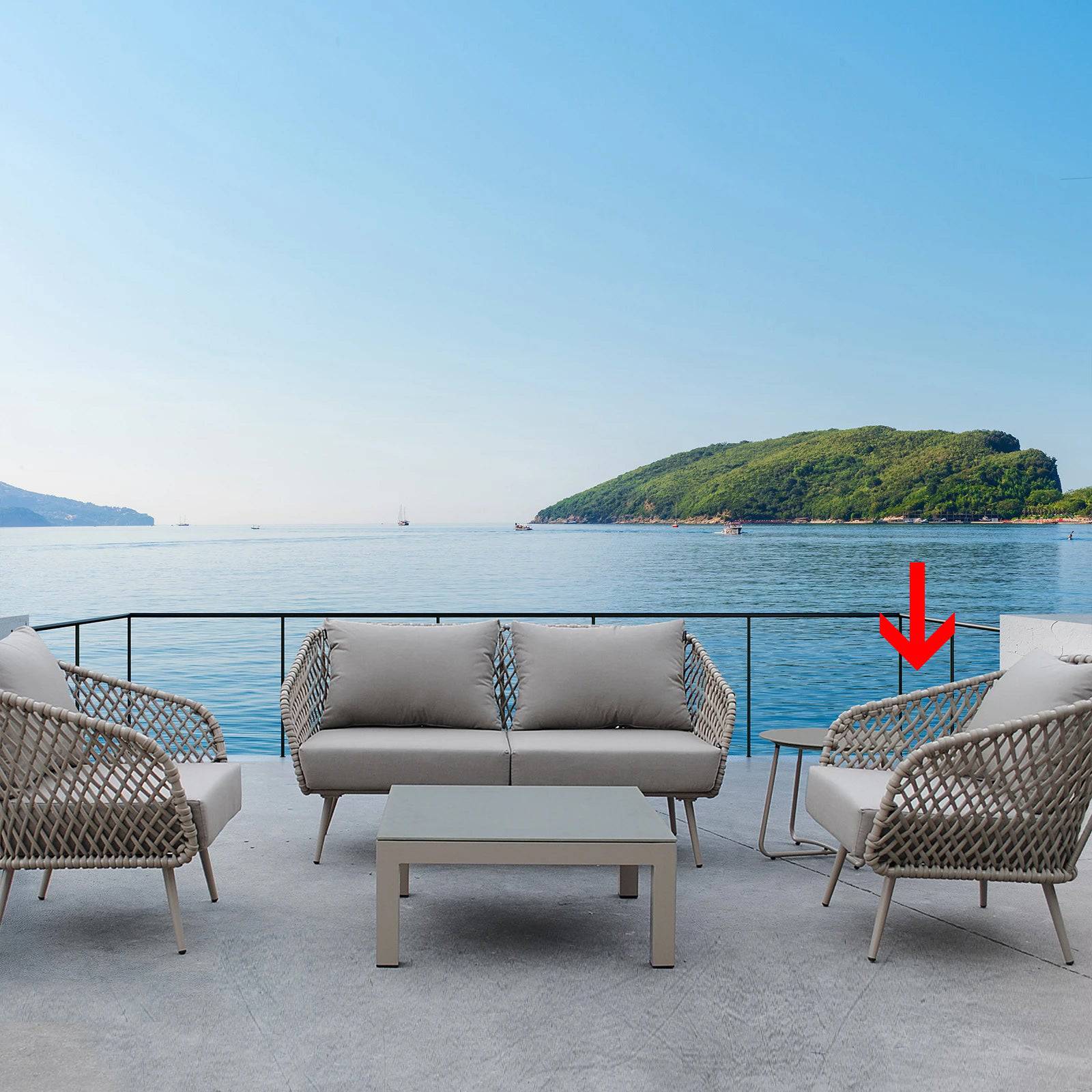 Display Item - Evolve Outdoor Armchair 28510301-YAS - DISPLAY ITEM - ebarza Furniture UAE | Shop Modern Furniture in Abu Dhabi & Dubai - مفروشات ايبازرا في الامارات | تسوق اثاث عصري وديكورات مميزة في دبي وابوظبي