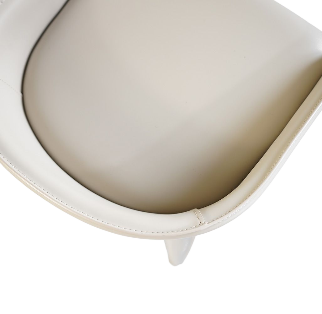 Dining Chair Beige BC713 - Lounge Chairs - ebarza Furniture UAE | Shop Modern Furniture in Abu Dhabi & Dubai - مفروشات ايبازرا في الامارات | تسوق اثاث عصري وديكورات مميزة في دبي وابوظبي