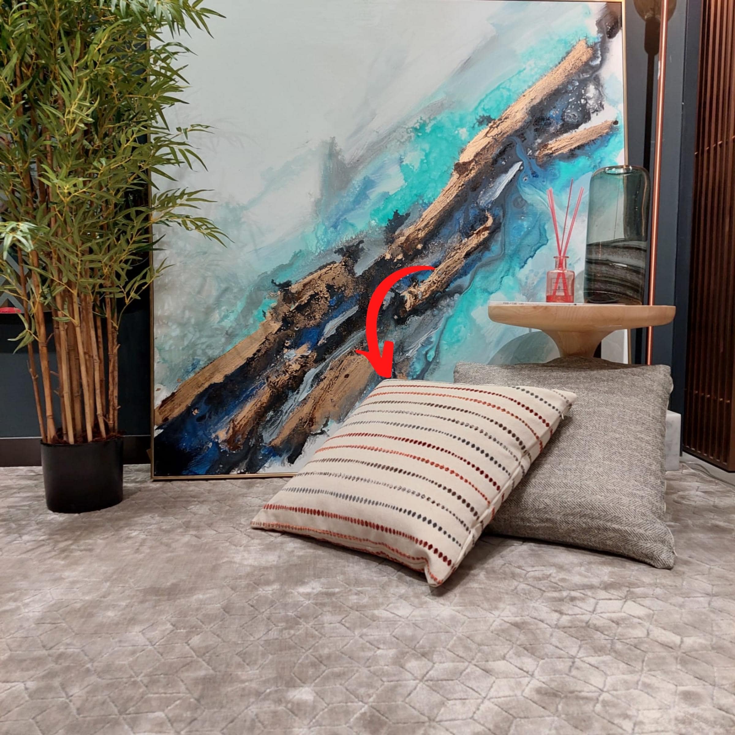 Falcao Cushion Cover 60X60 Cm Falcao-Pes-07 - Cushions - ebarza Furniture UAE | Shop Modern Furniture in Abu Dhabi & Dubai - مفروشات ايبازرا في الامارات | تسوق اثاث عصري وديكورات مميزة في دبي وابوظبي