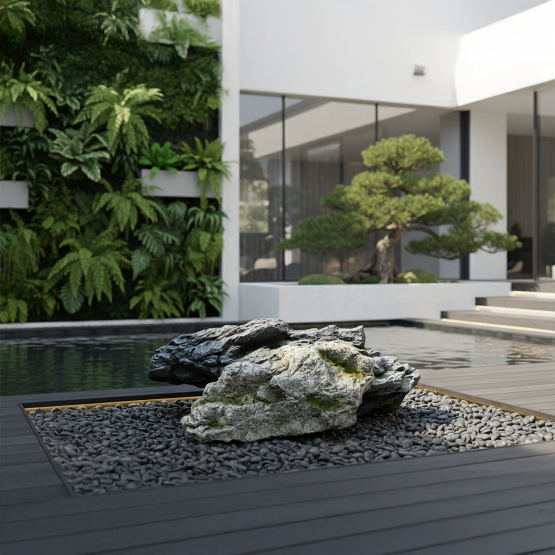 Fiberglass Stone ZL3115 - Home Decor Figurines - ebarza Furniture UAE | Shop Modern Furniture in Abu Dhabi & Dubai - مفروشات ايبازرا في الامارات | تسوق اثاث عصري وديكورات مميزة في دبي وابوظبي